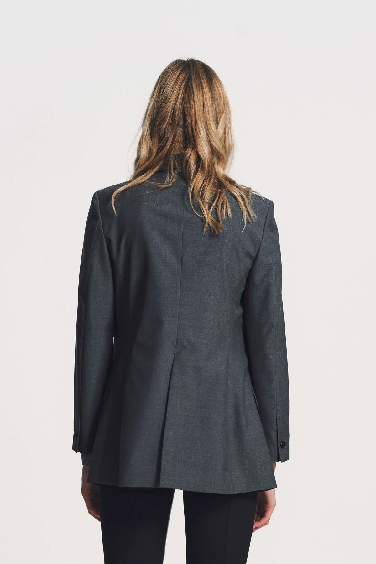JIL SANDER | WOOL POPLIN TAILORED JACKET - Image 4