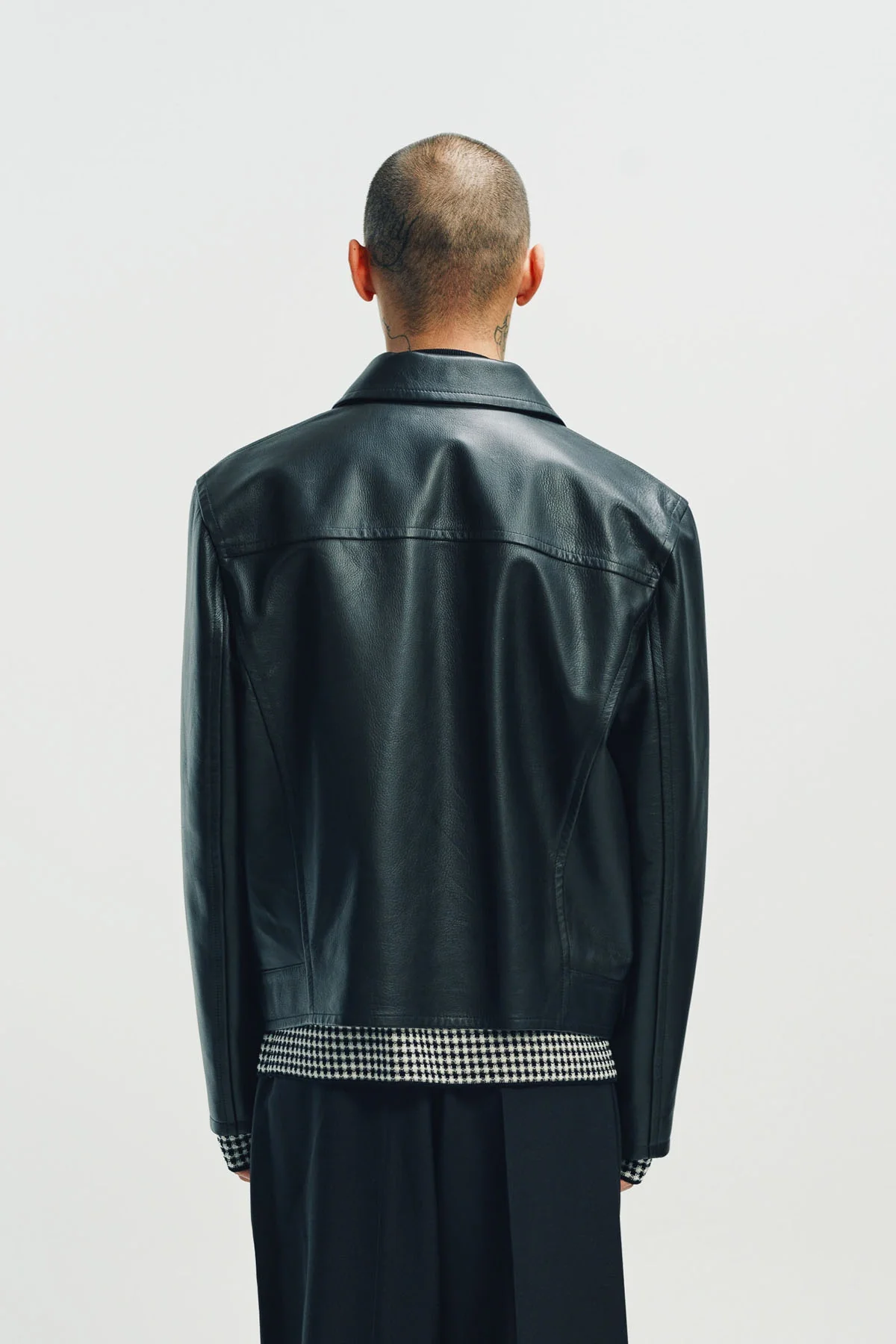 JIL SANDER | ZIP-UP LEATHER JACKET - Image 4