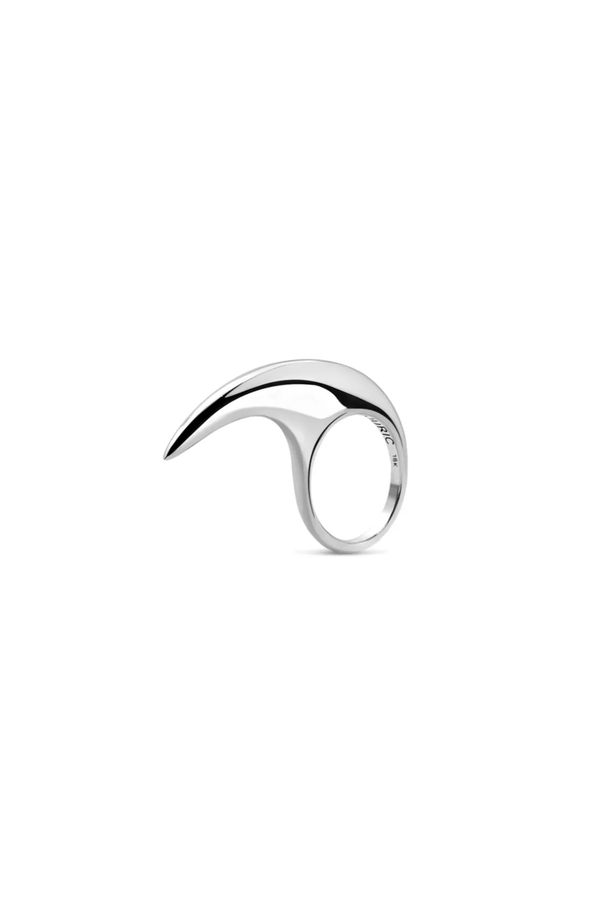JOVANA DJURIC | MEDIUM SILVER SLICE RING - Image 2