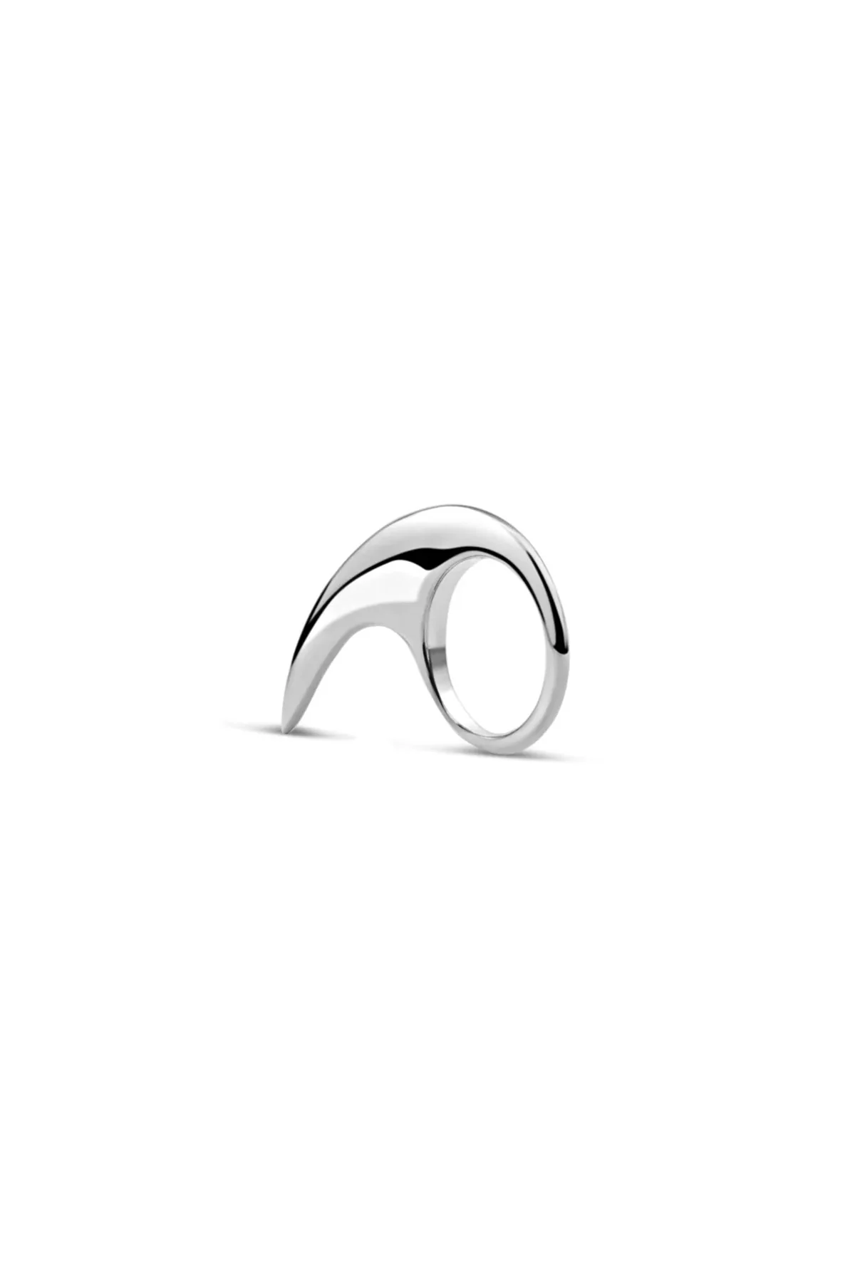 JOVANA DJURIC | MEDIUM SILVER SLICE RING - Image 3