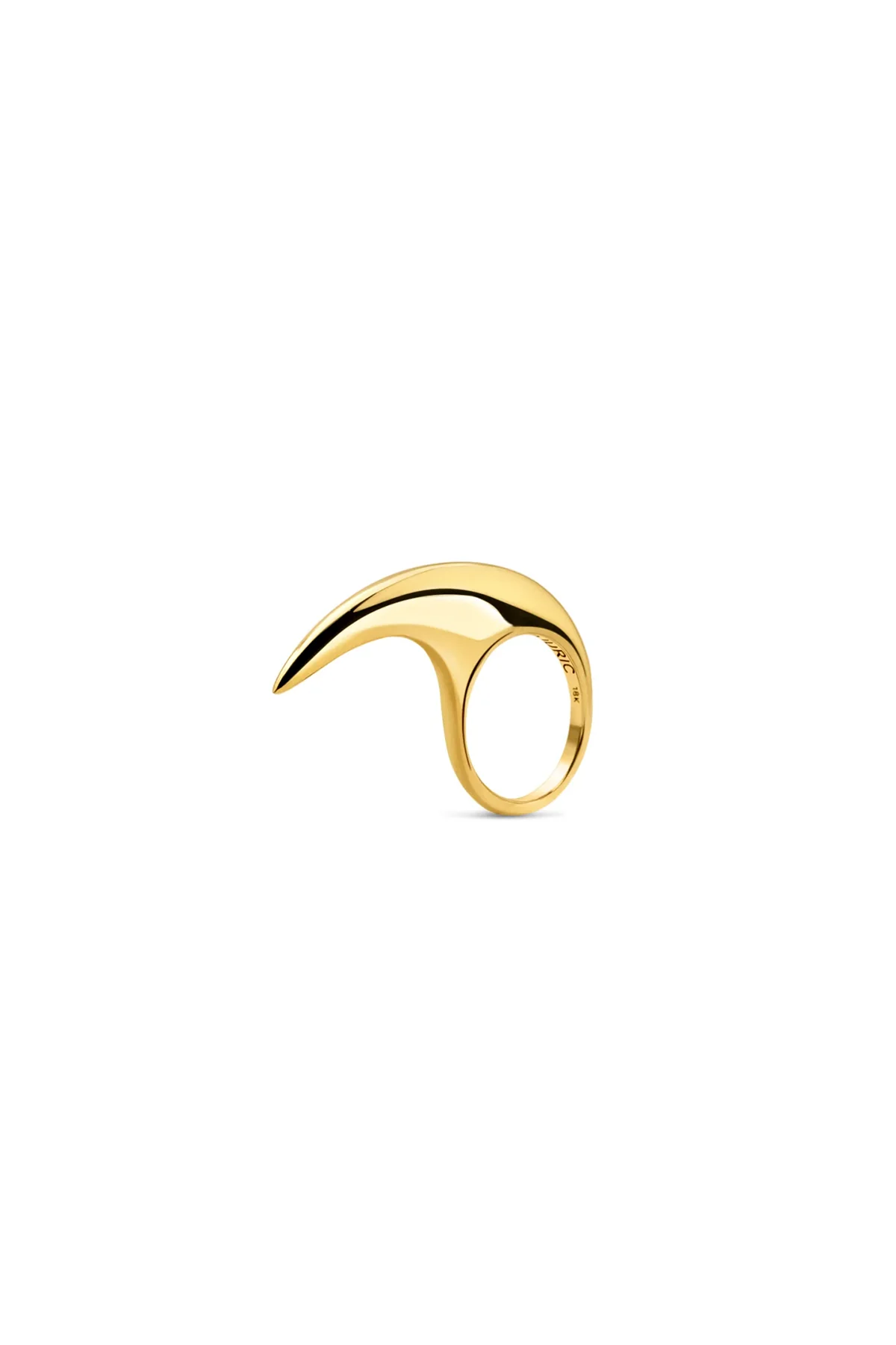 JOVANA DJURIC | MEDIUM YELLOW GOLD SLICE RING - Image 3