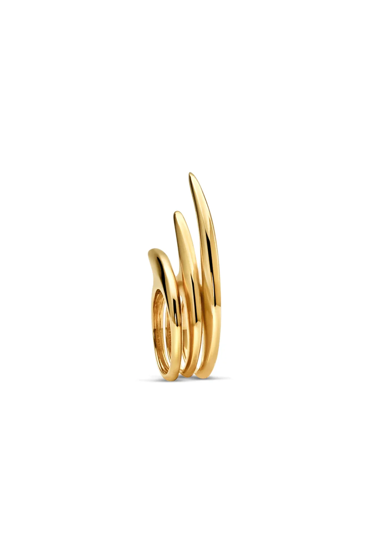 JOVANA DJURIC | MEDIUM YELLOW GOLD SLICE RING - Image 7