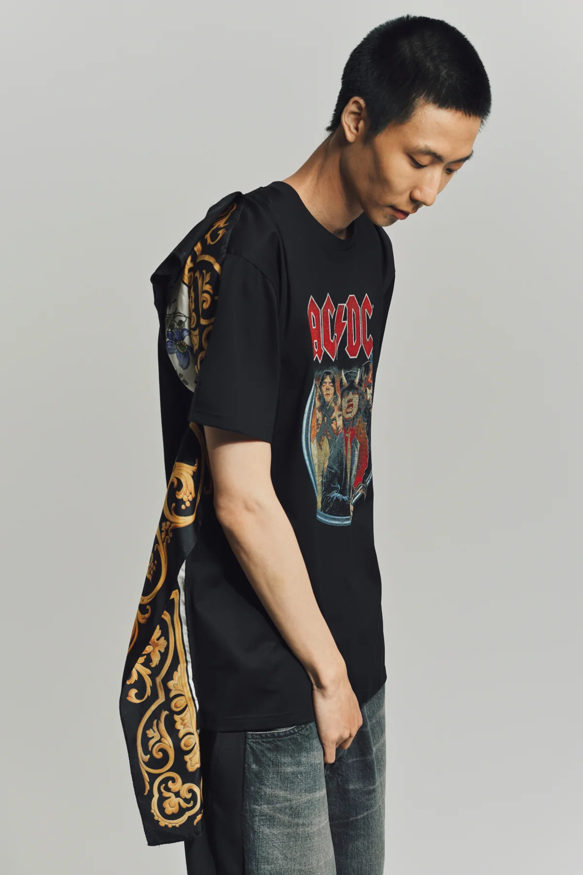 JUNYA WATANABE | AC/DC SHORT SLEEVE TEE - Image 3