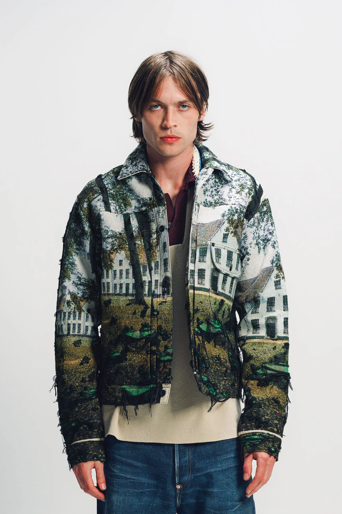 JUNYA WATANABE | GOBELIN WEAVE JACKET - Image 2