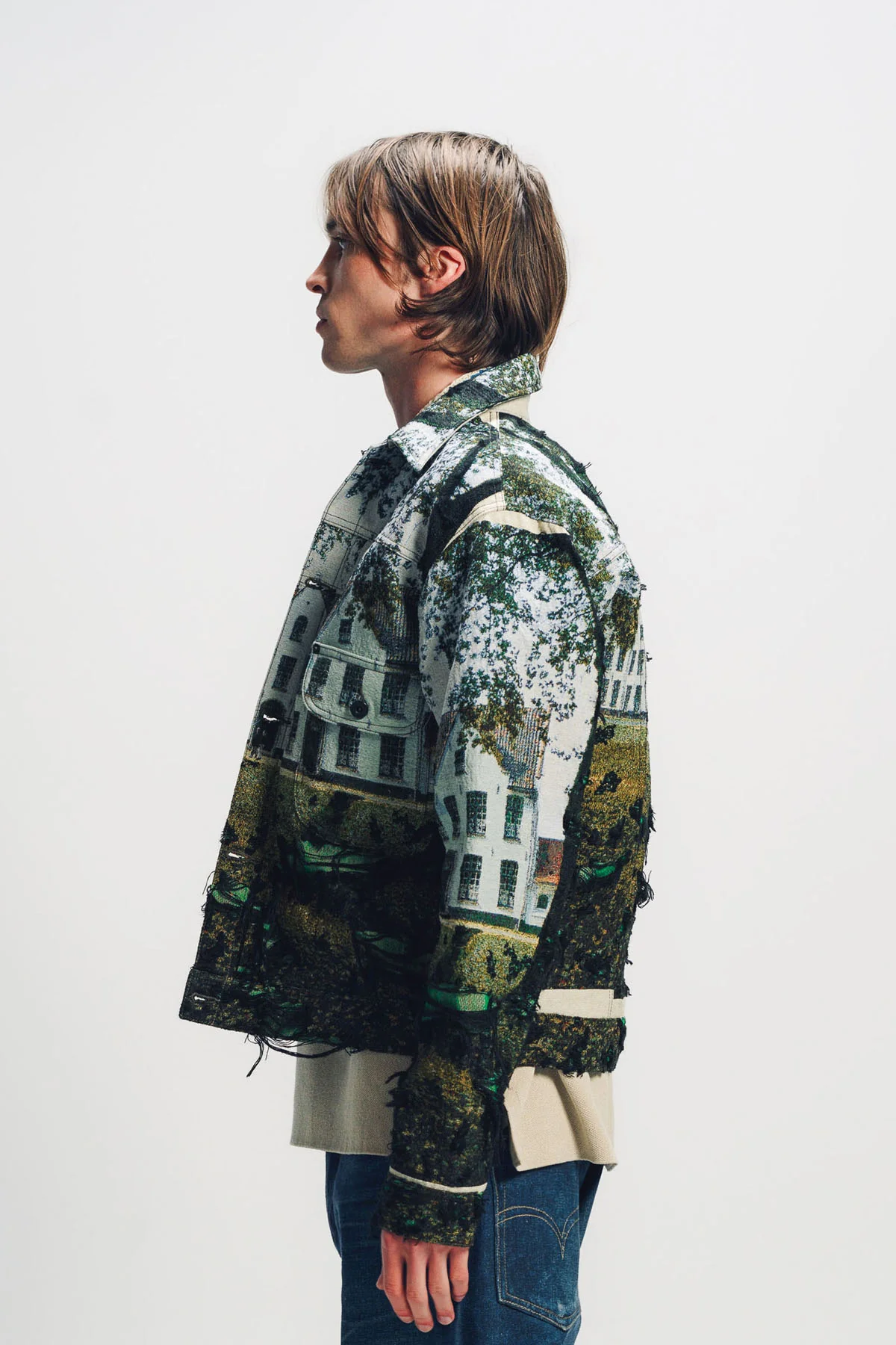 JUNYA WATANABE | GOBELIN WEAVE JACKET - Image 3