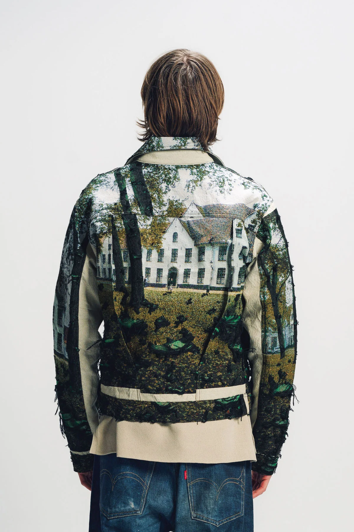 JUNYA WATANABE | GOBELIN WEAVE JACKET - Image 4