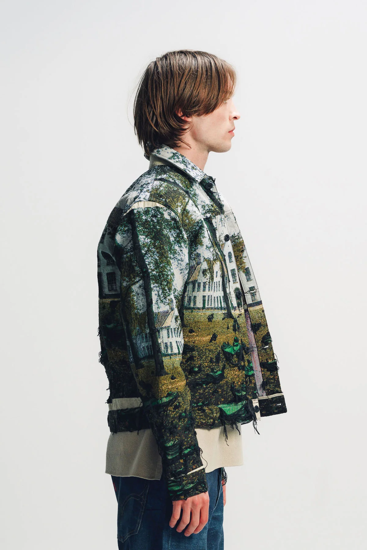 JUNYA WATANABE | GOBELIN WEAVE JACKET - Image 5
