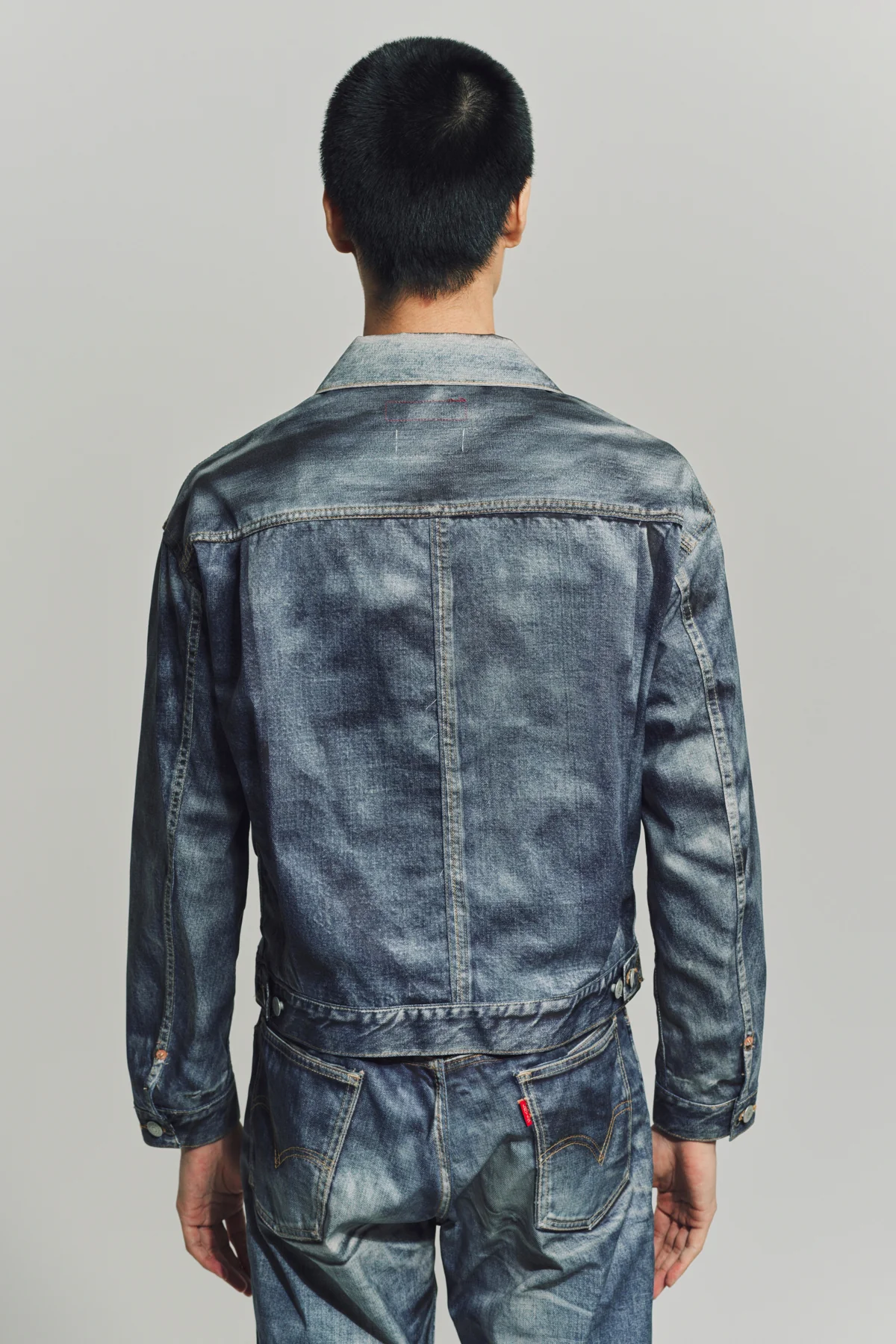 JUNYA WATANABE | LEVI'S BERBERJIN INKJET PRINTED JACKET - Image 4