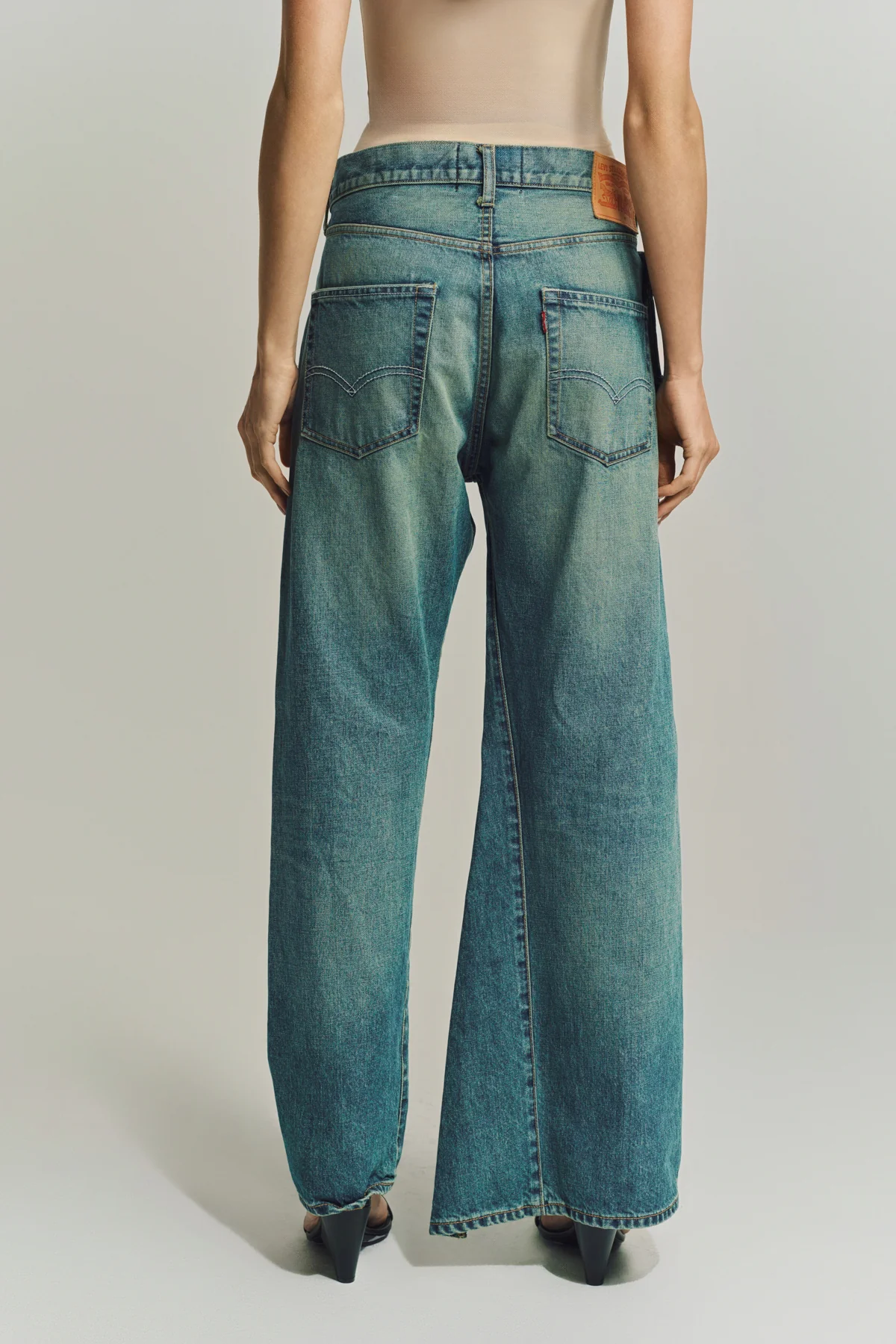 JUNYA WATANABE | LEVI'S DOUBLE LAYER JEANS - Image 5