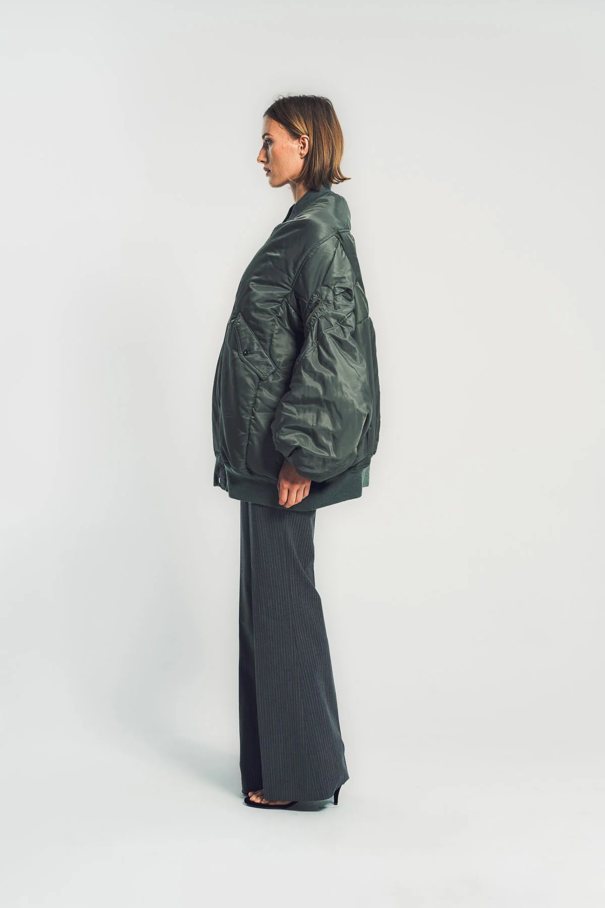 JUNYA WATANABE | NYLON TWILL BOMBER JACKET - Image 4