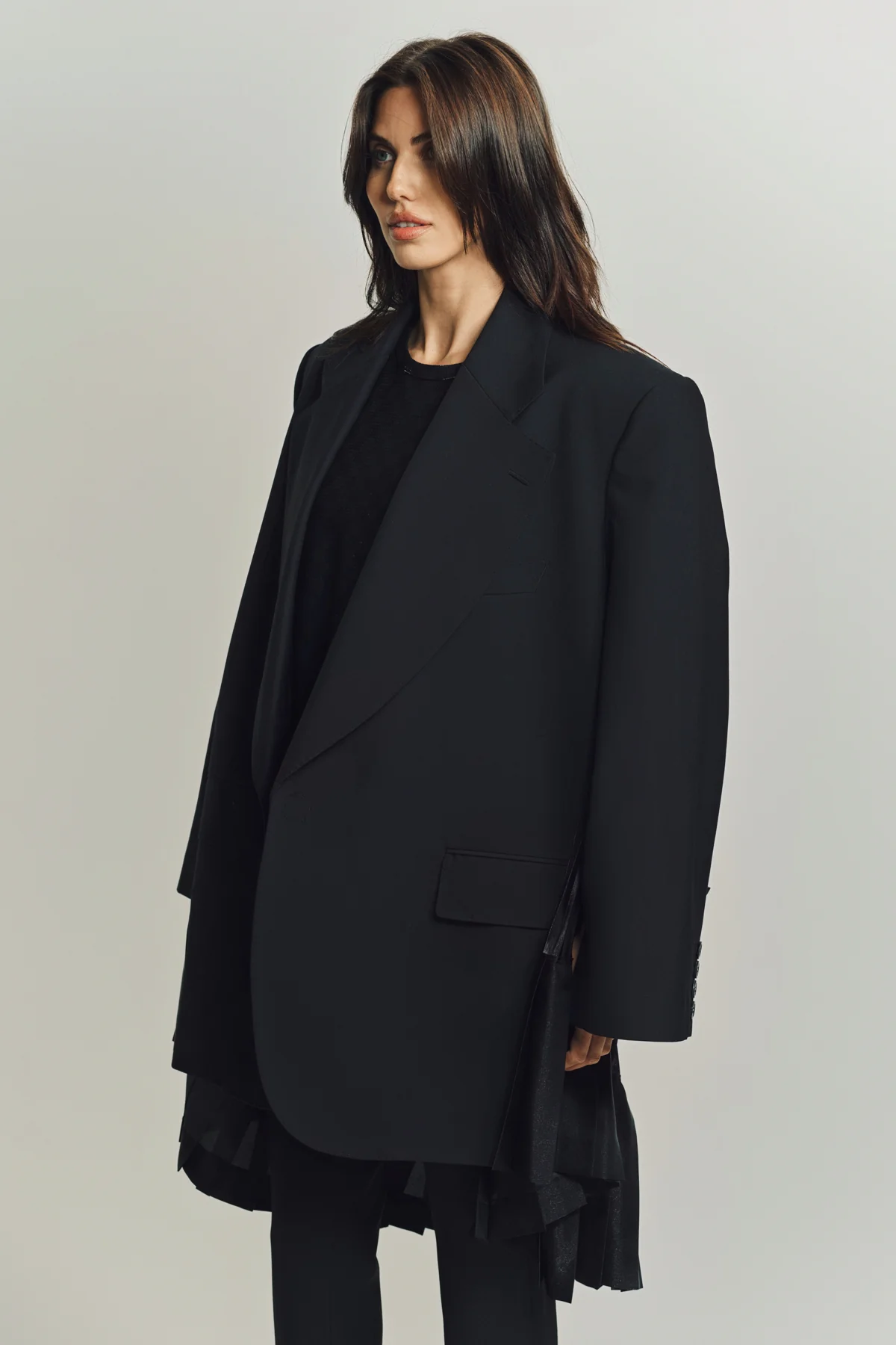 JUNYA WATANABE | PANELED WOOL BLAZER - Image 3
