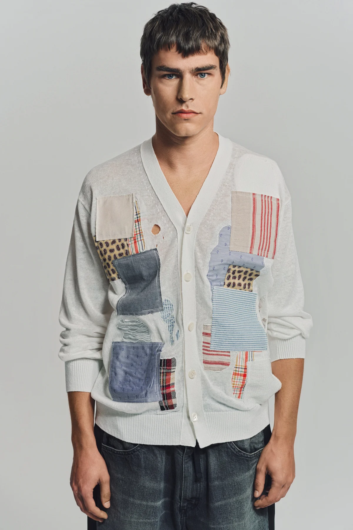 JUNYA WATANABE | PATCHWORK CARDIGAN - Image 2