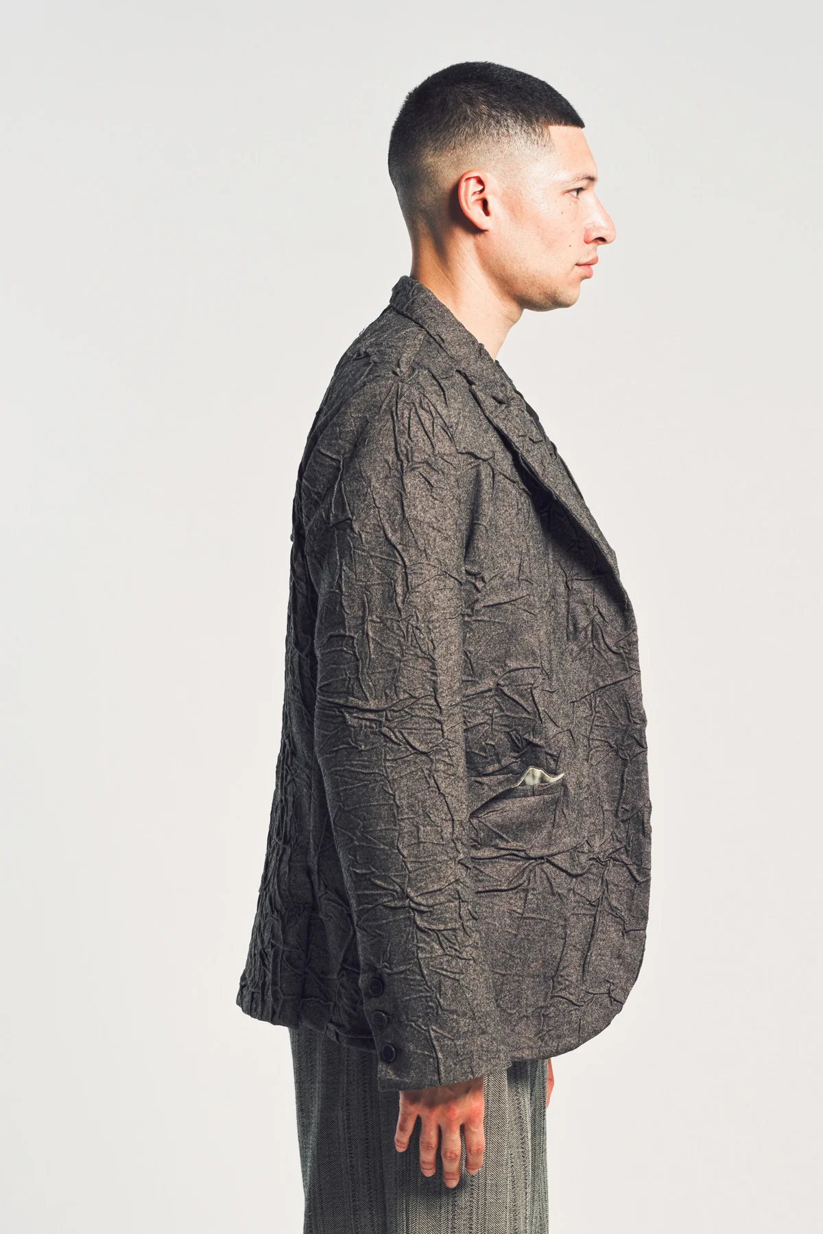 K'ANG | CRINKLE MID FIT BLAZER - Image 5