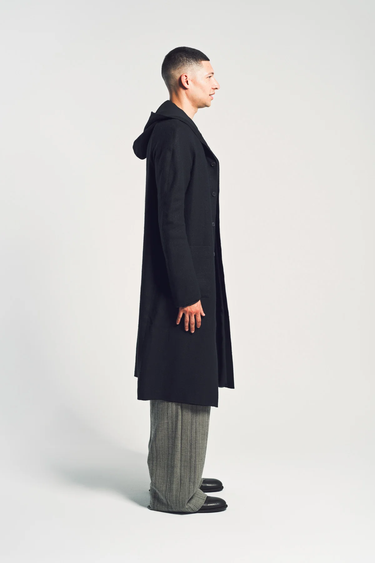 K'ANG | RAGLAN HOODED COAT - Image 5