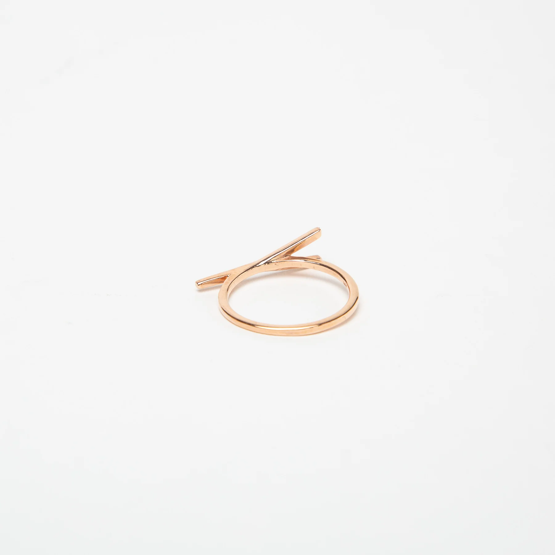 KWIT | 14K GOLD LETTER Y RING - Image 3