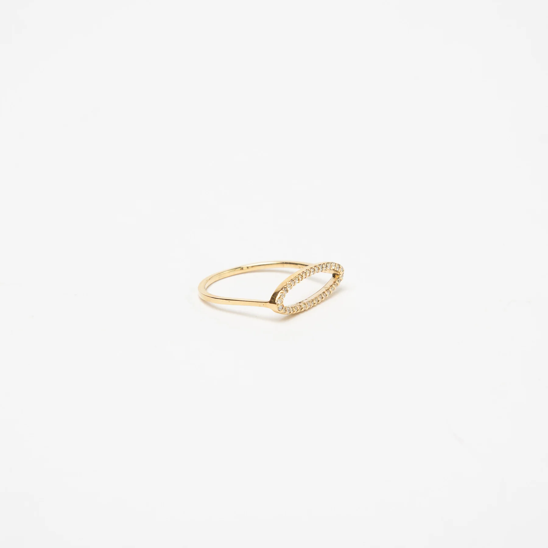 KWIT | LETTER O DIAMOND RING - Image 2
