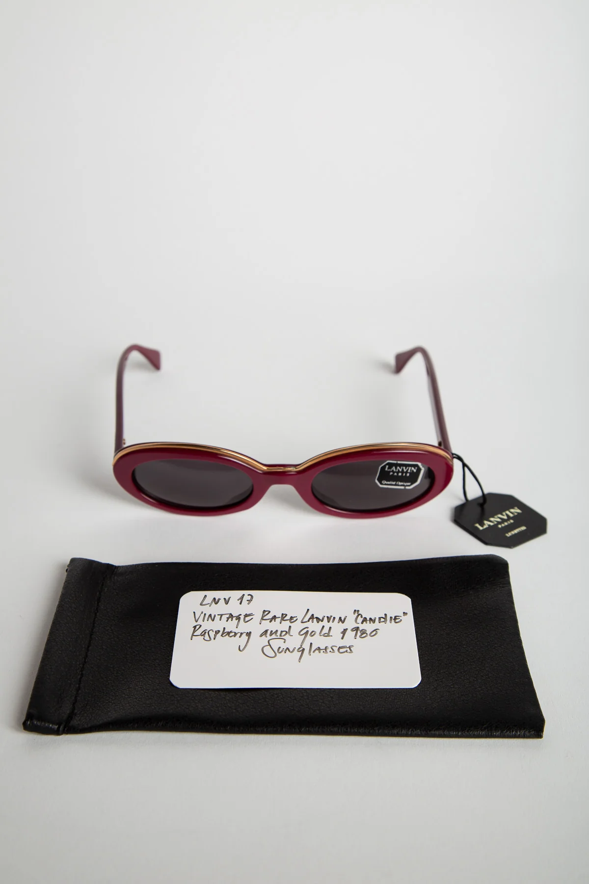 1980 LANVIN "CANDIE" MASK SUNGLASSES - Image 4