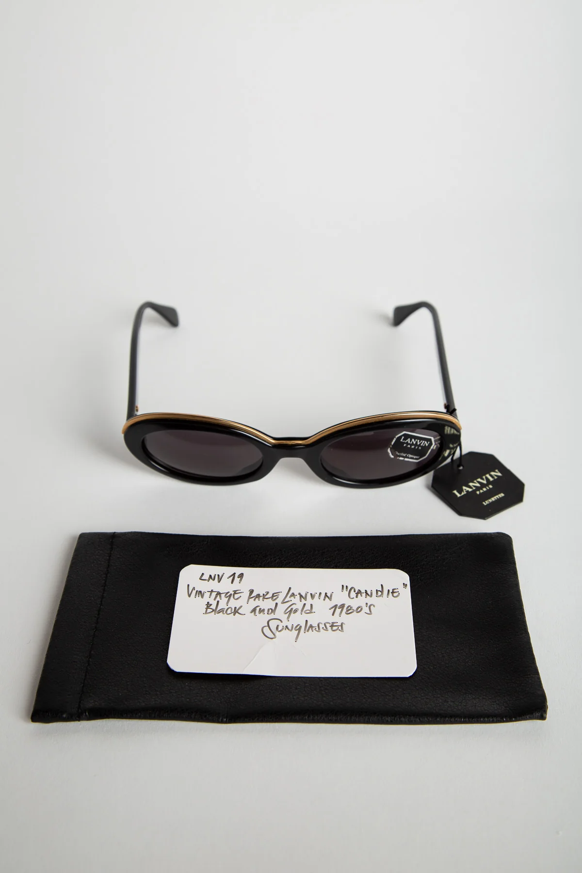 1980 LANVIN "CANDIE" MASK SUNGLASSES - Image 4