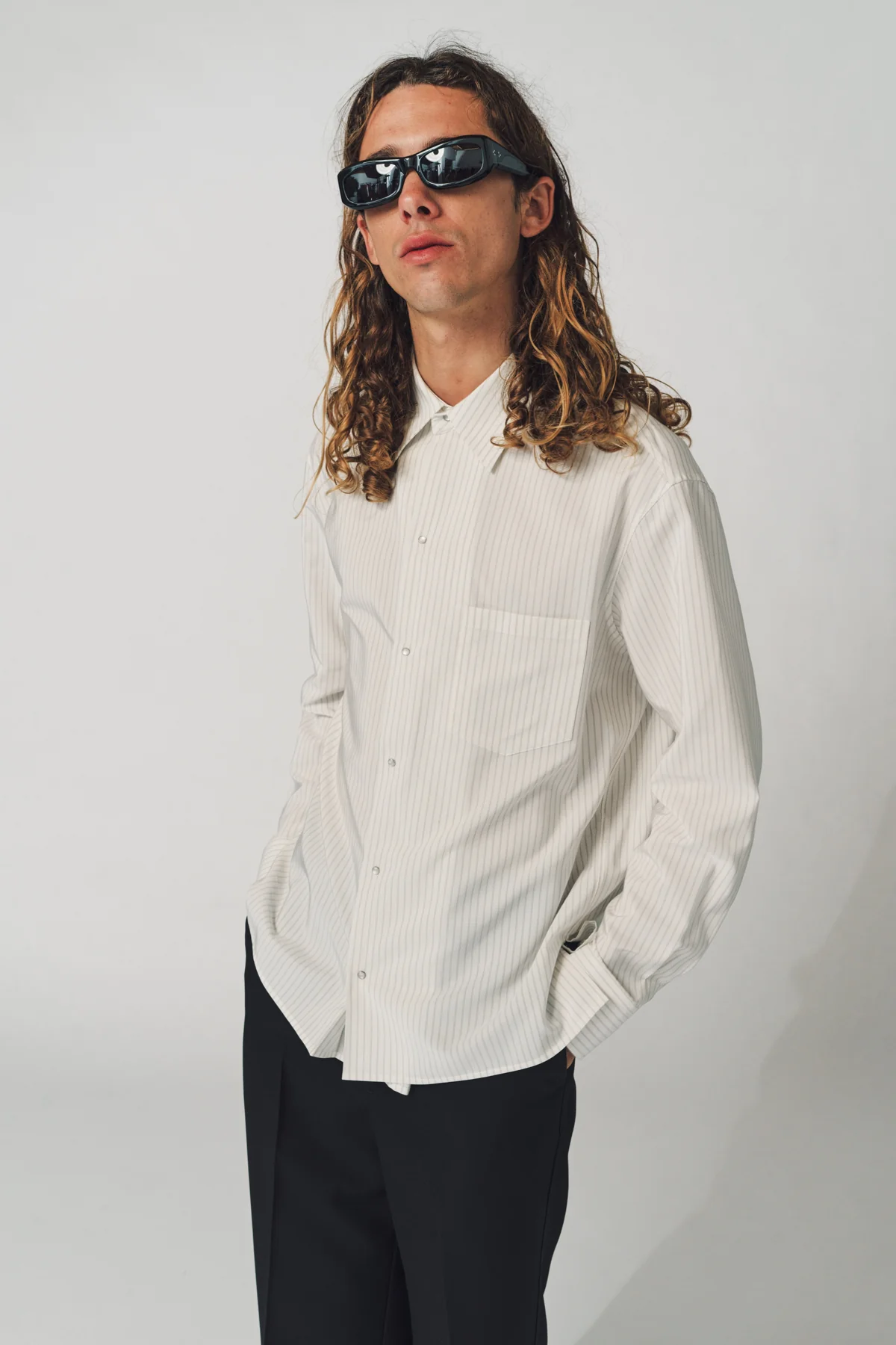 LANVIN | FOLDED LONG SLEEVE SHIRT - Image 2