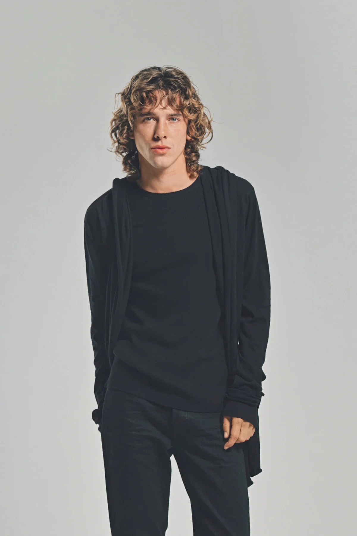 LARS ANDERSSON | HOODED WRAP JACKET - Image 2