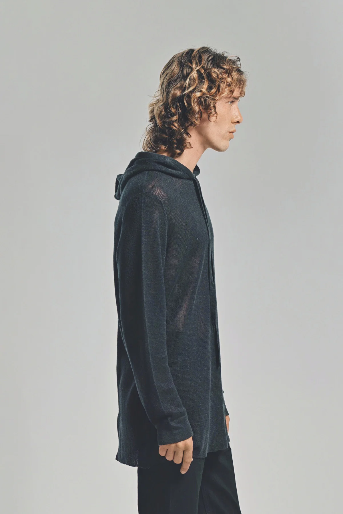 LARS ANDERSSON | LINEN HOODIE - Image 5