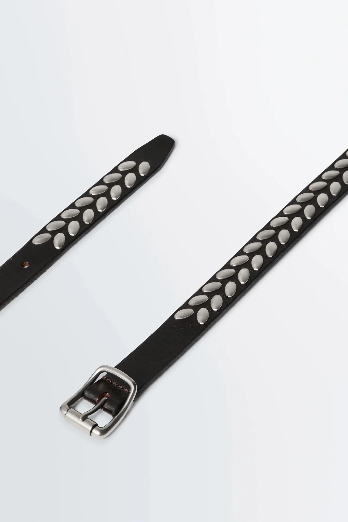 LEMAIRE | ALMOND STUD BELT 20 MM IN LEATHER - Image 3