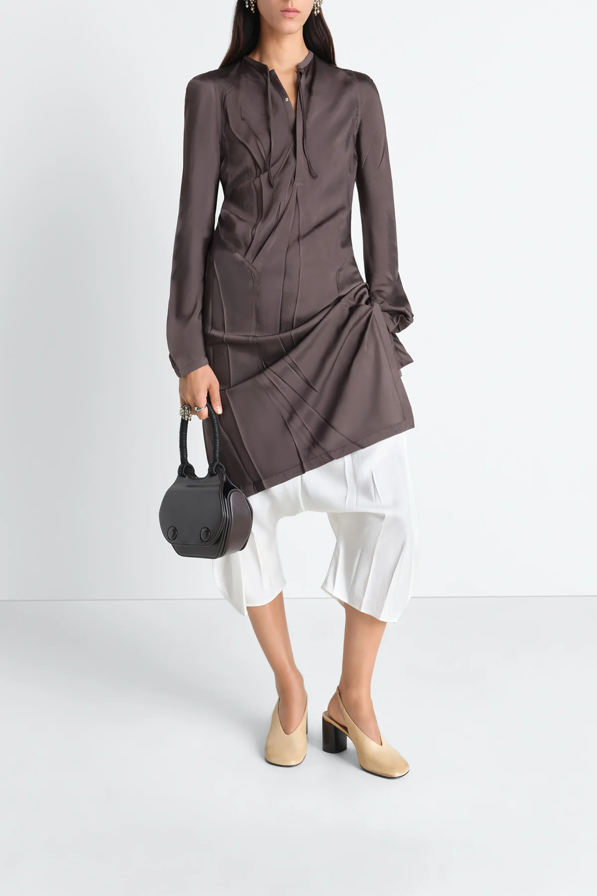LEMAIRE | CREASED BIAS DRESS - Image 3