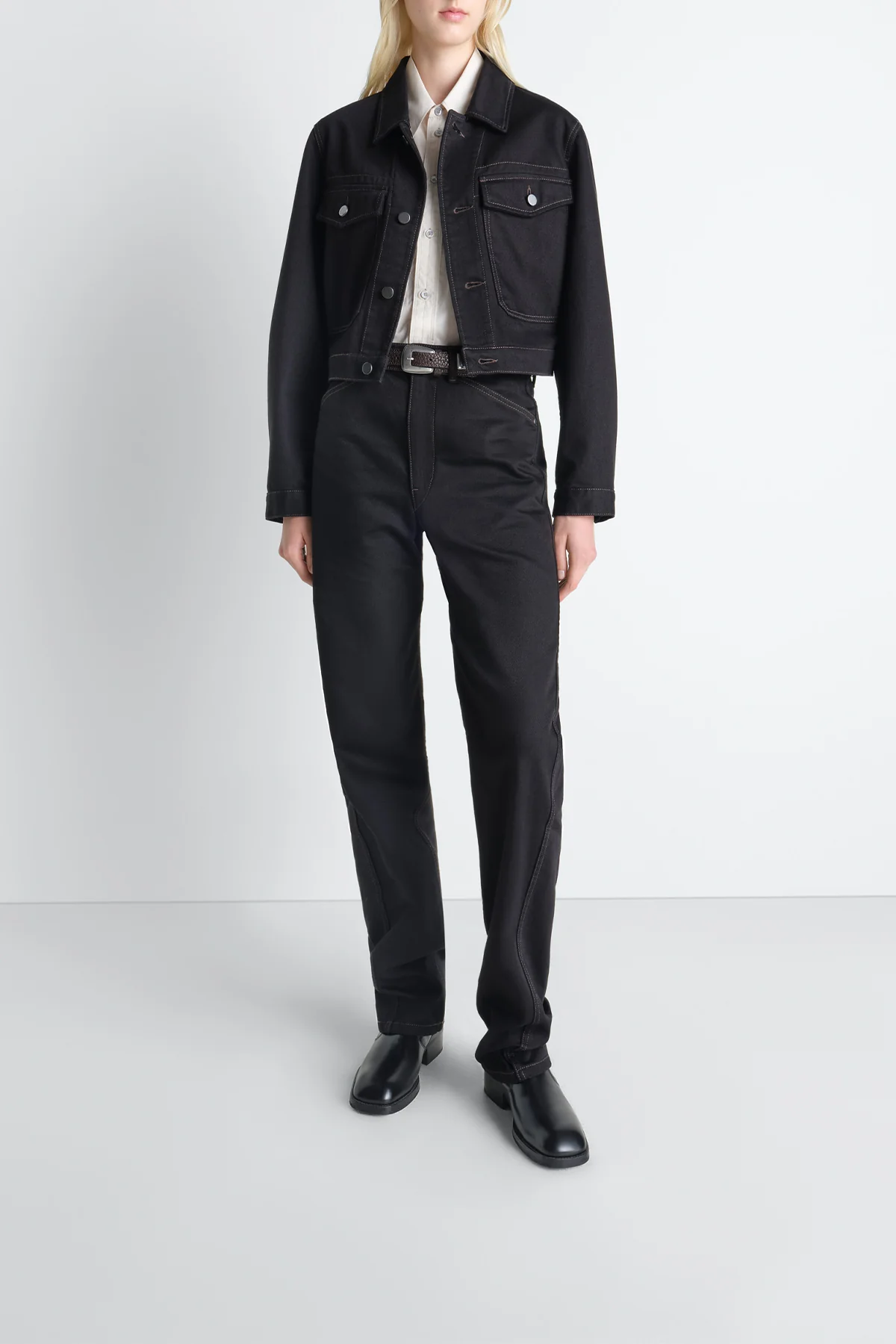 LEMAIRE | CROPPED BLOUSON - Image 4