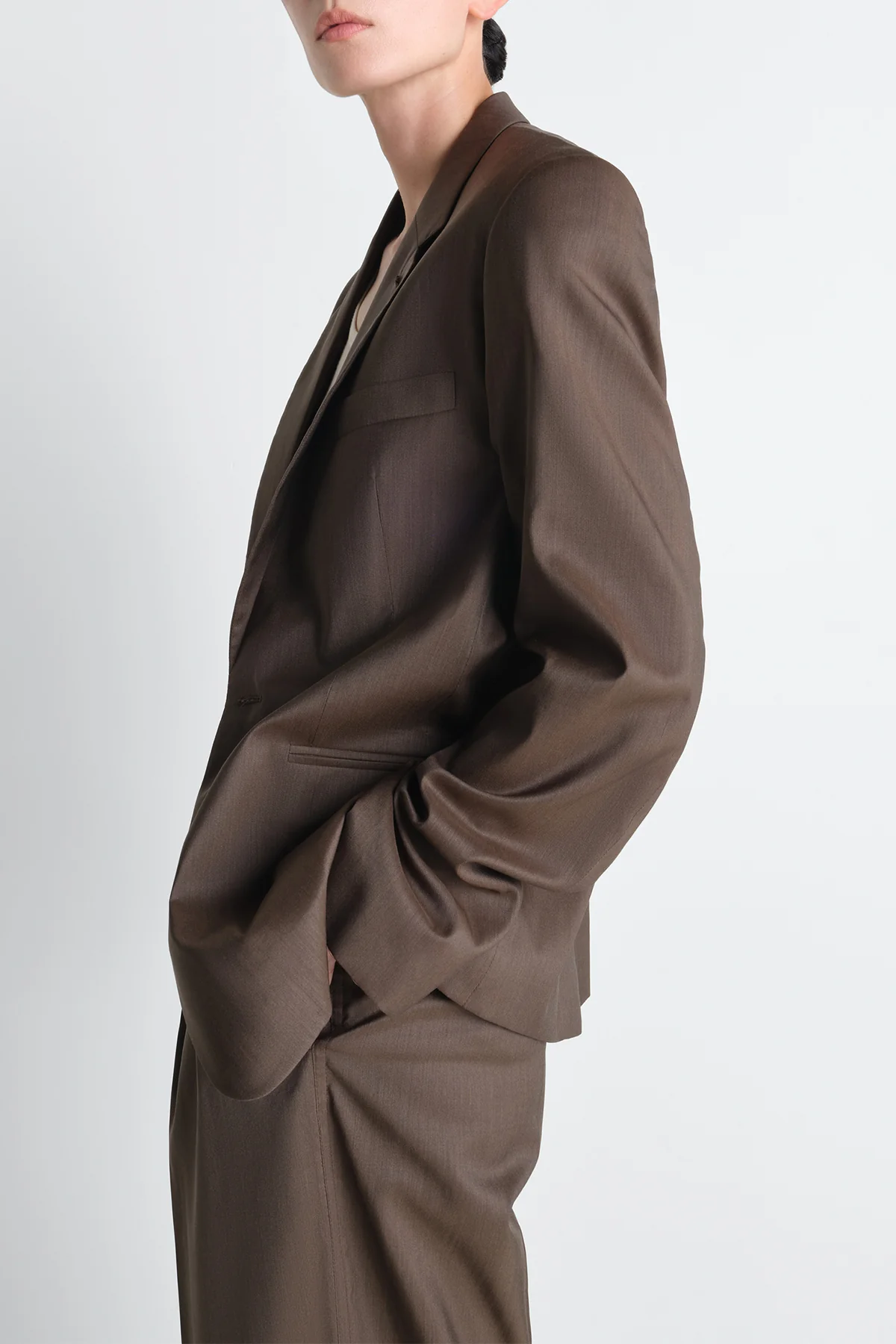 LEMAIRE | SINGLE BREASTED TAILORED JACKET - Image 3