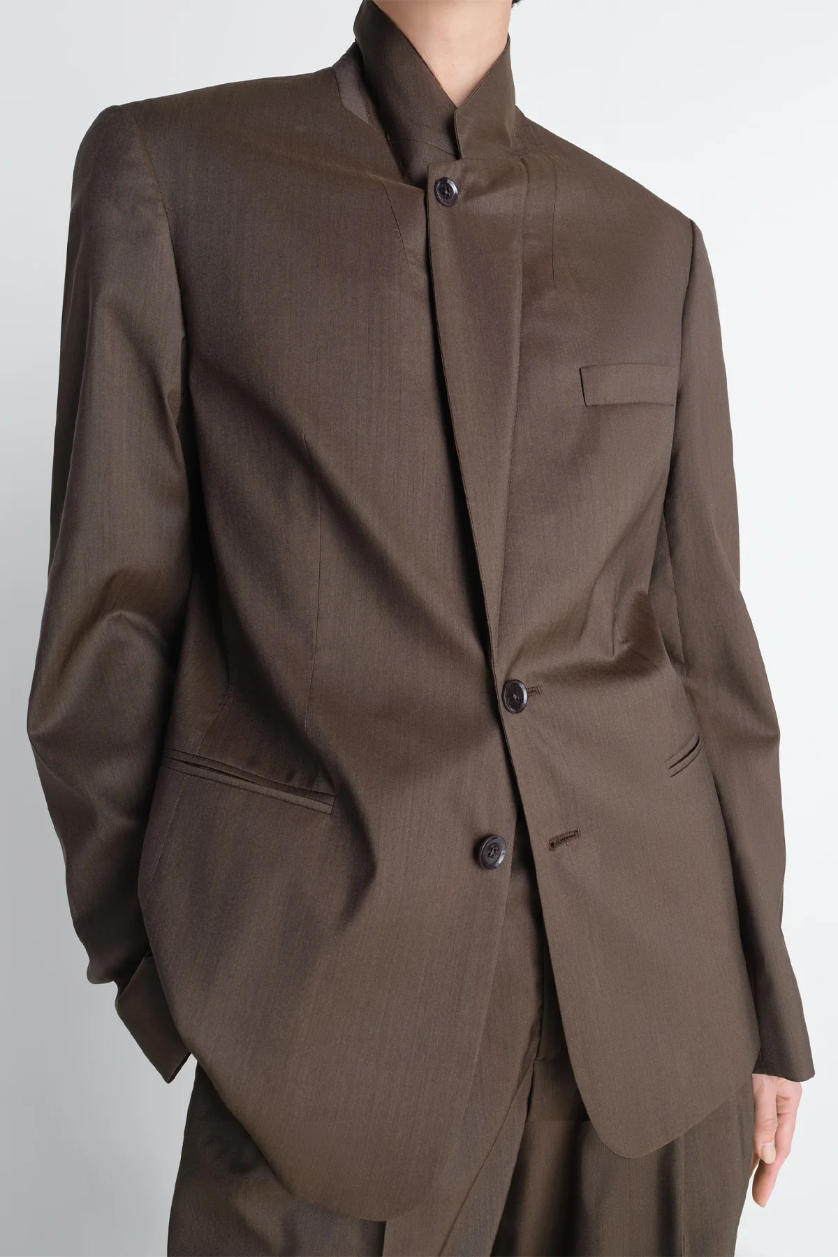 LEMAIRE | SINGLE BREASTED TAILORED JACKET - Image 6