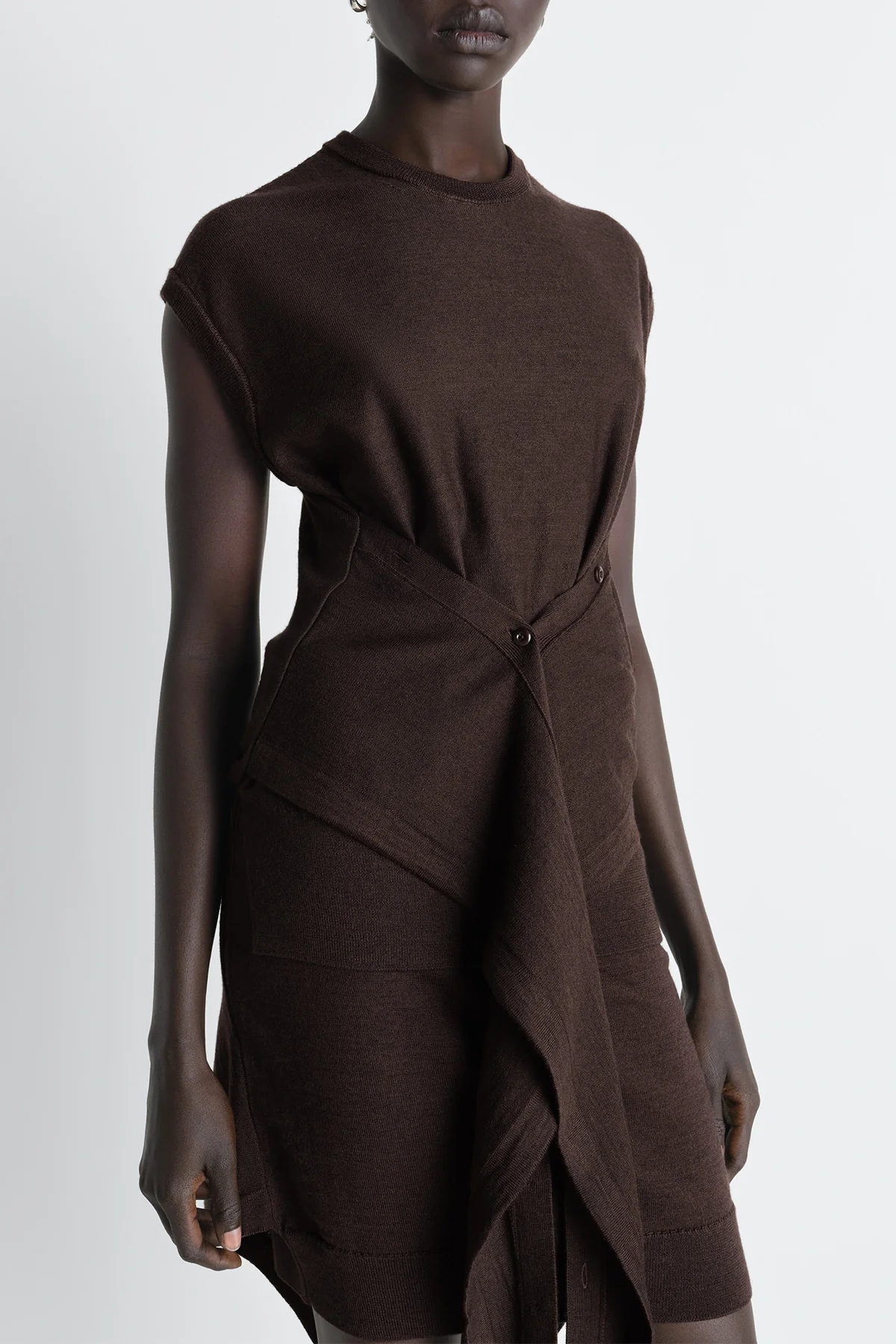 LEMAIRE | SLEEVELESS BUTTONED TOP - Image 2