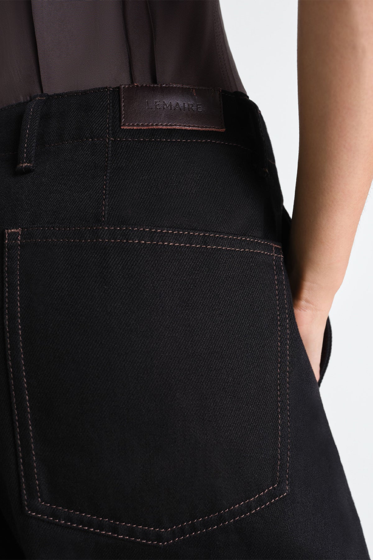 LEMAIRE | WOMEN'S TWISTED BELTED PANTS - Image 4