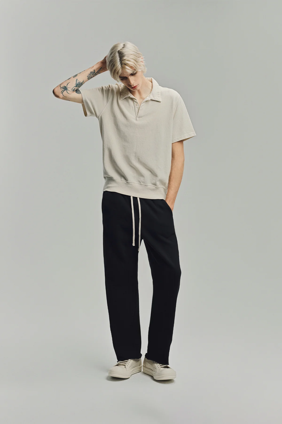 LES TIEN | PIQUÉ SHORT SLEEVE TENNIS POLO - Image 2