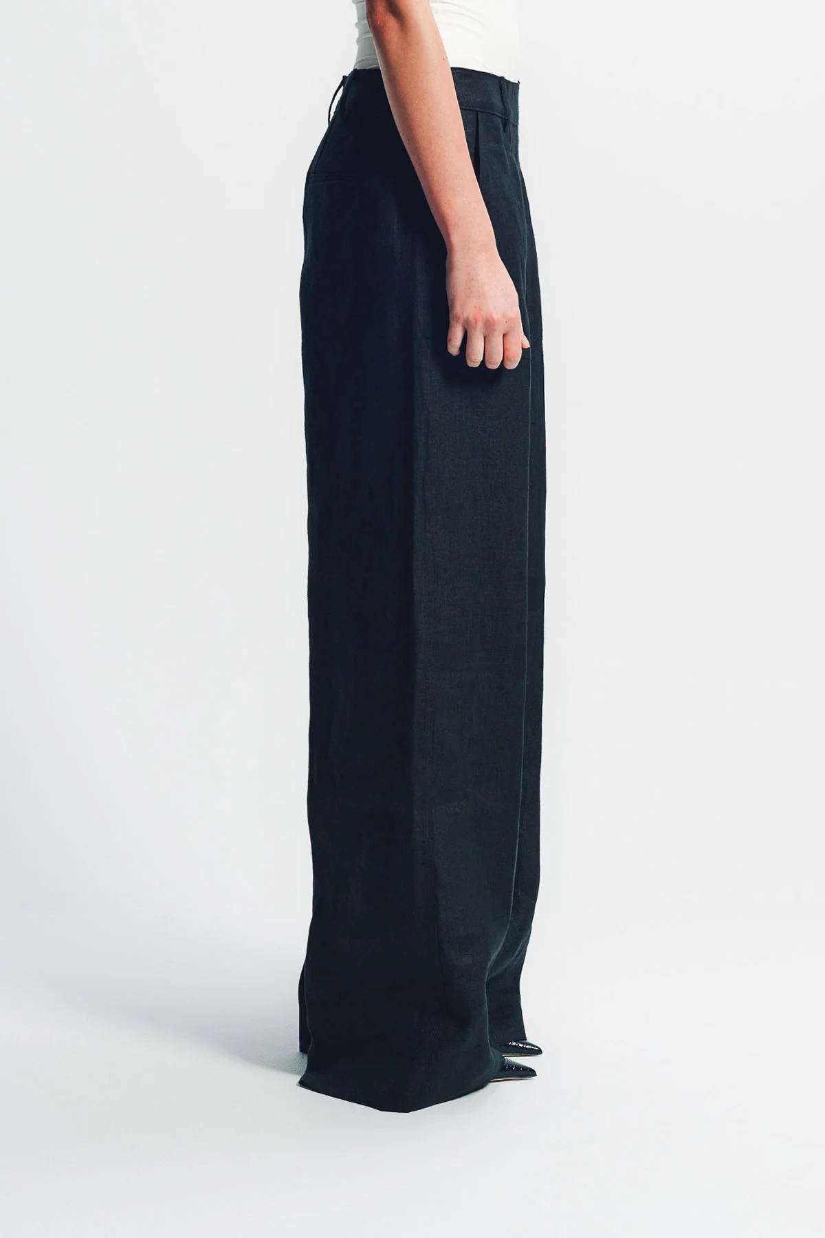 LIBERTINE | ‘HEAVY LINEN’ SAILOR PANTS - Image 5