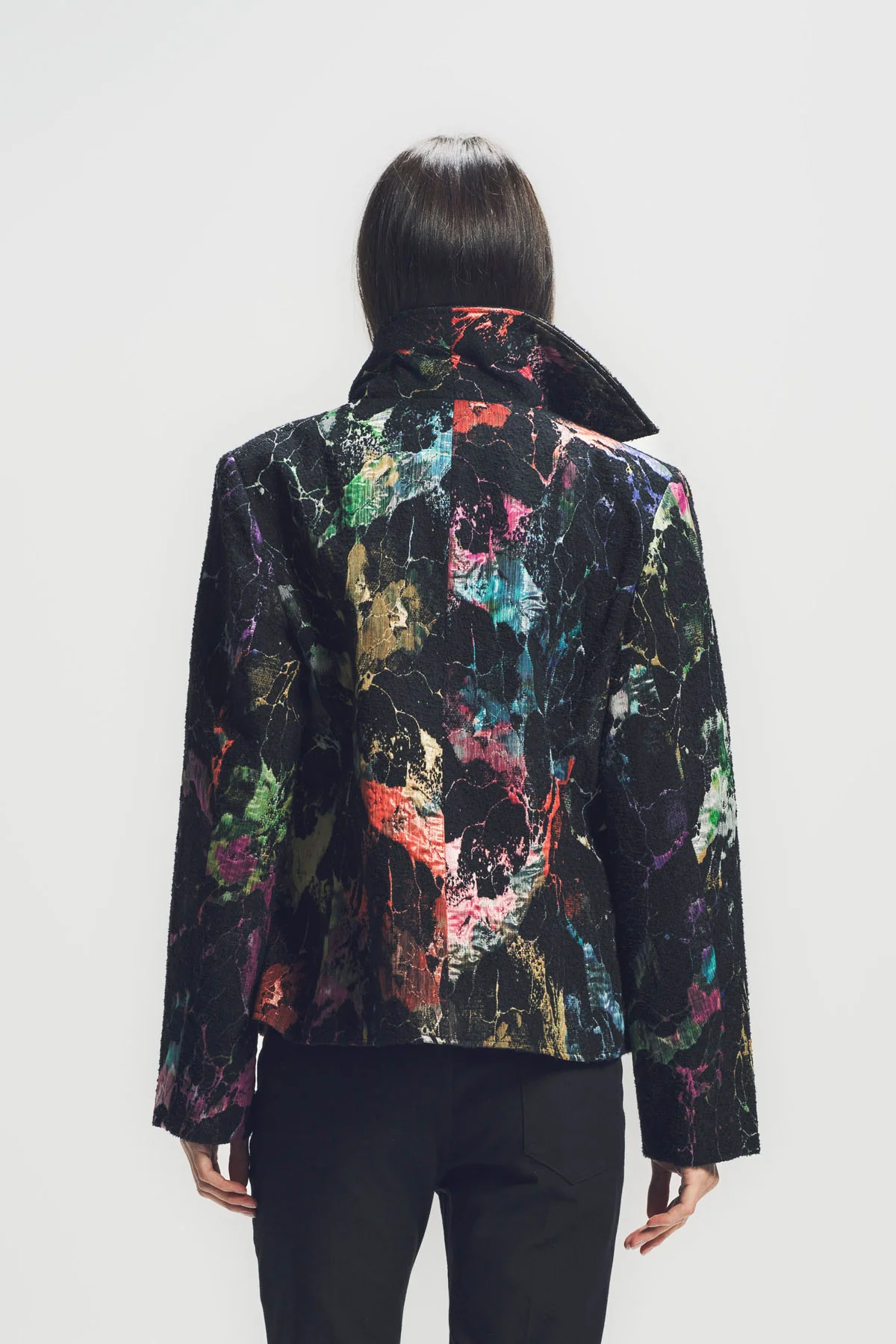 LIBERTINE | ‘POMPEII’ ASYMMETRICAL LAPEL JACKET - Image 4