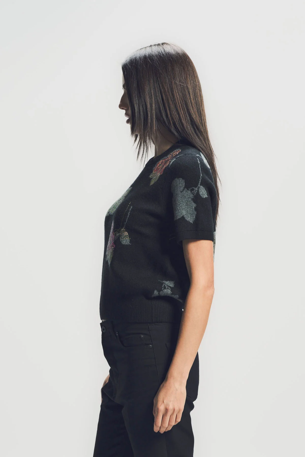 LIBERTINE | ‘PRIMROSE SHADOWS’ SHORT SLEEVE PULLOVER - Image 3