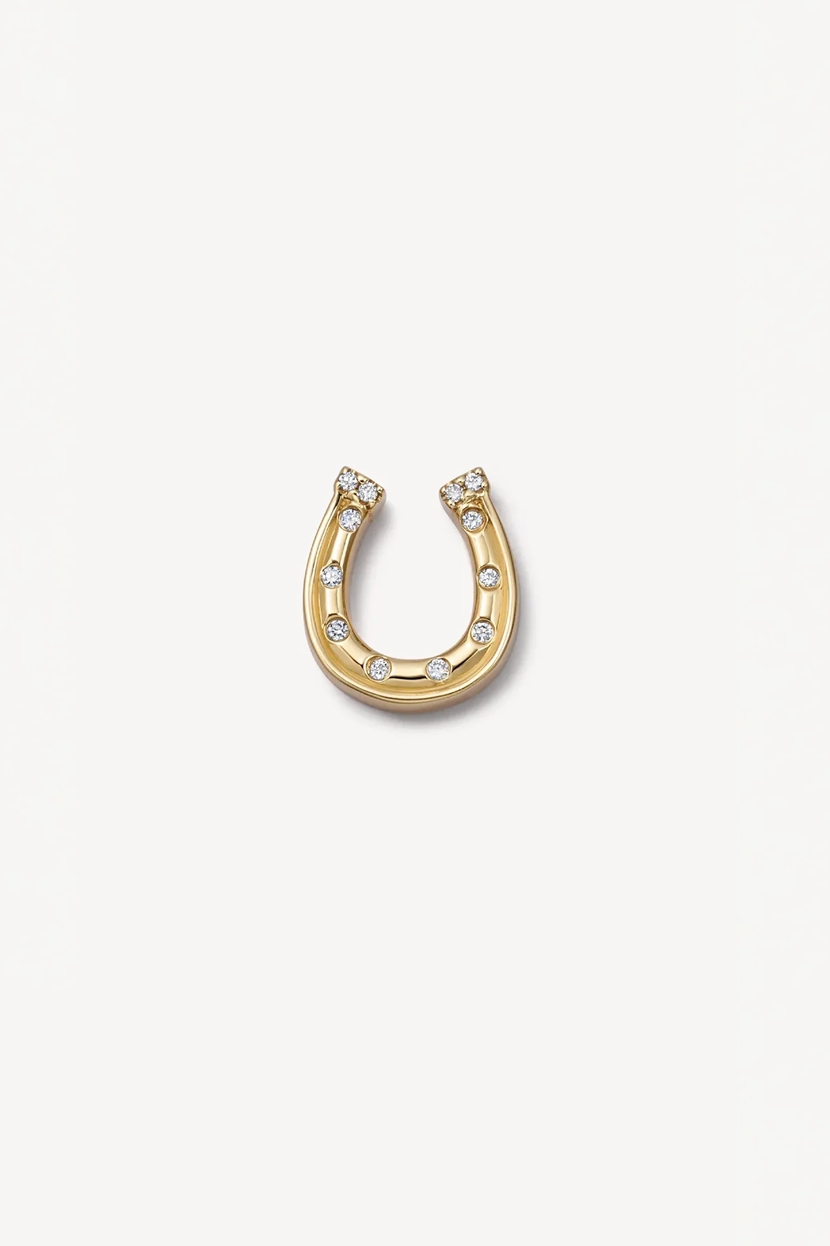 LOQUET LONDON | DIAMOND LUCKY HORSESHOE CHARM