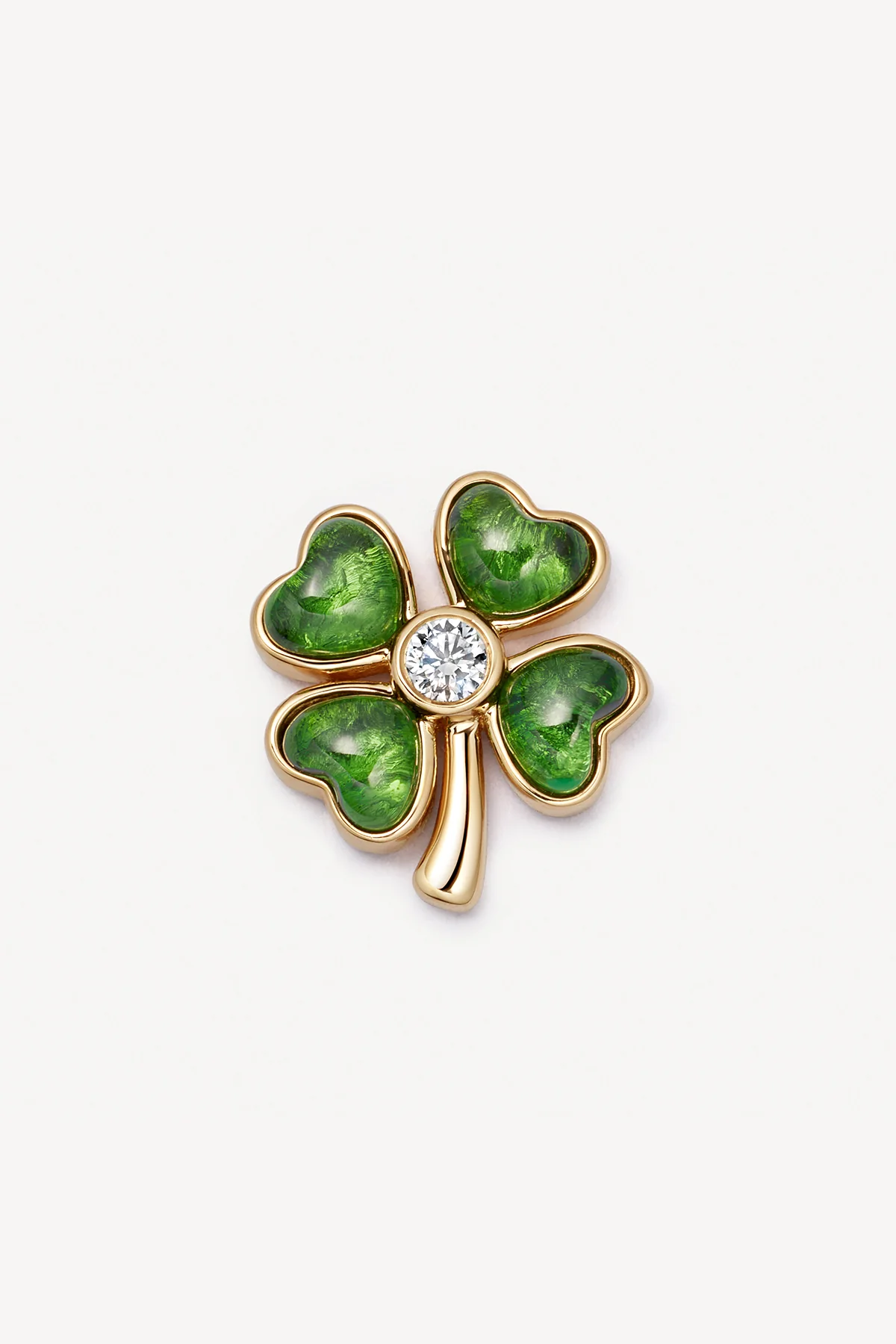 LOQUET LONDON | FOUR LEAF CLOVER CHARM