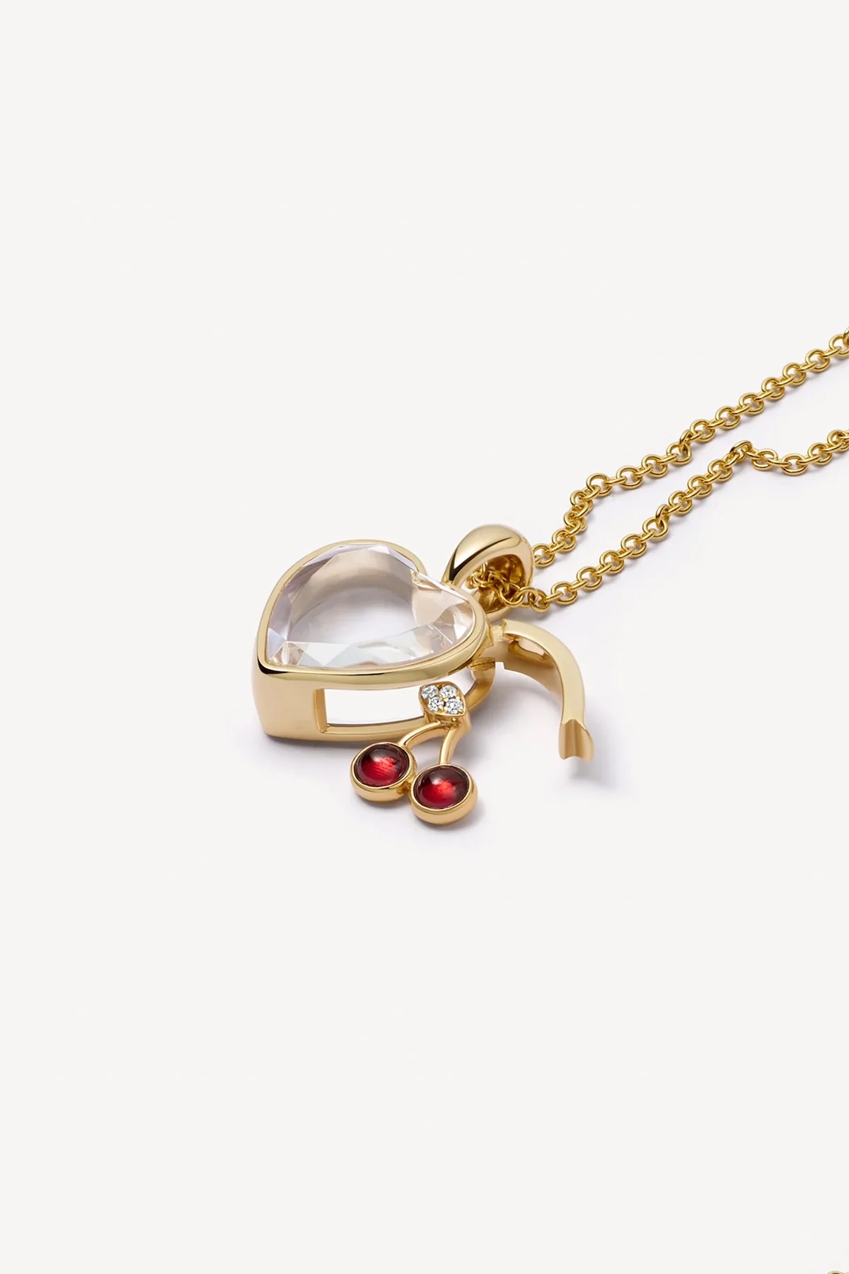 LOQUET LONDON | MINI HEART OF GOLD LOCKET - Image 2