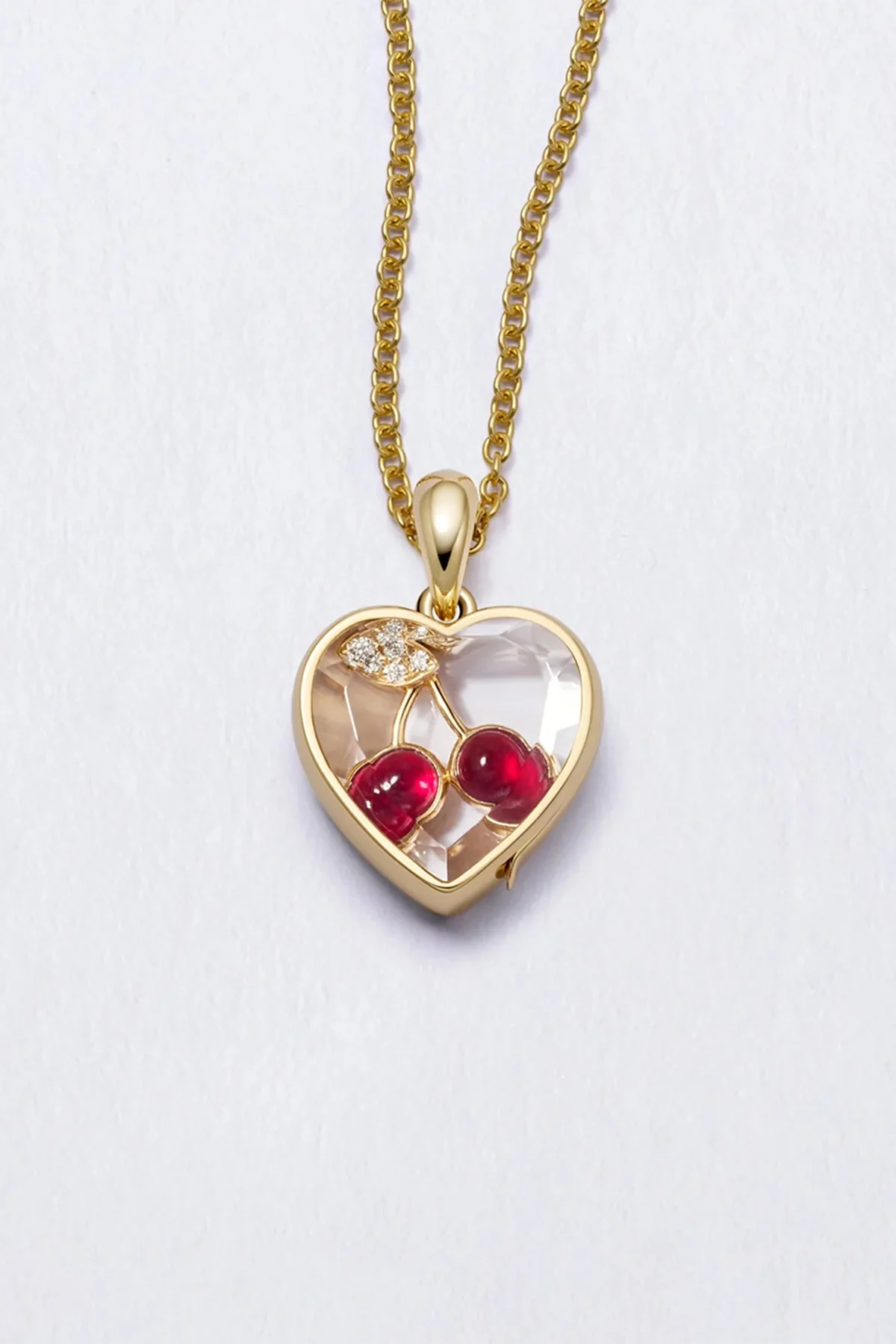 LOQUET LONDON | MINI HEART OF GOLD LOCKET - Image 3