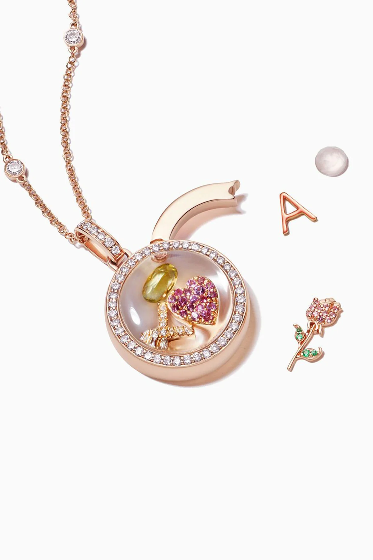 LOQUET LONDON | ROSE GRATITUDE CHARM - Image 2