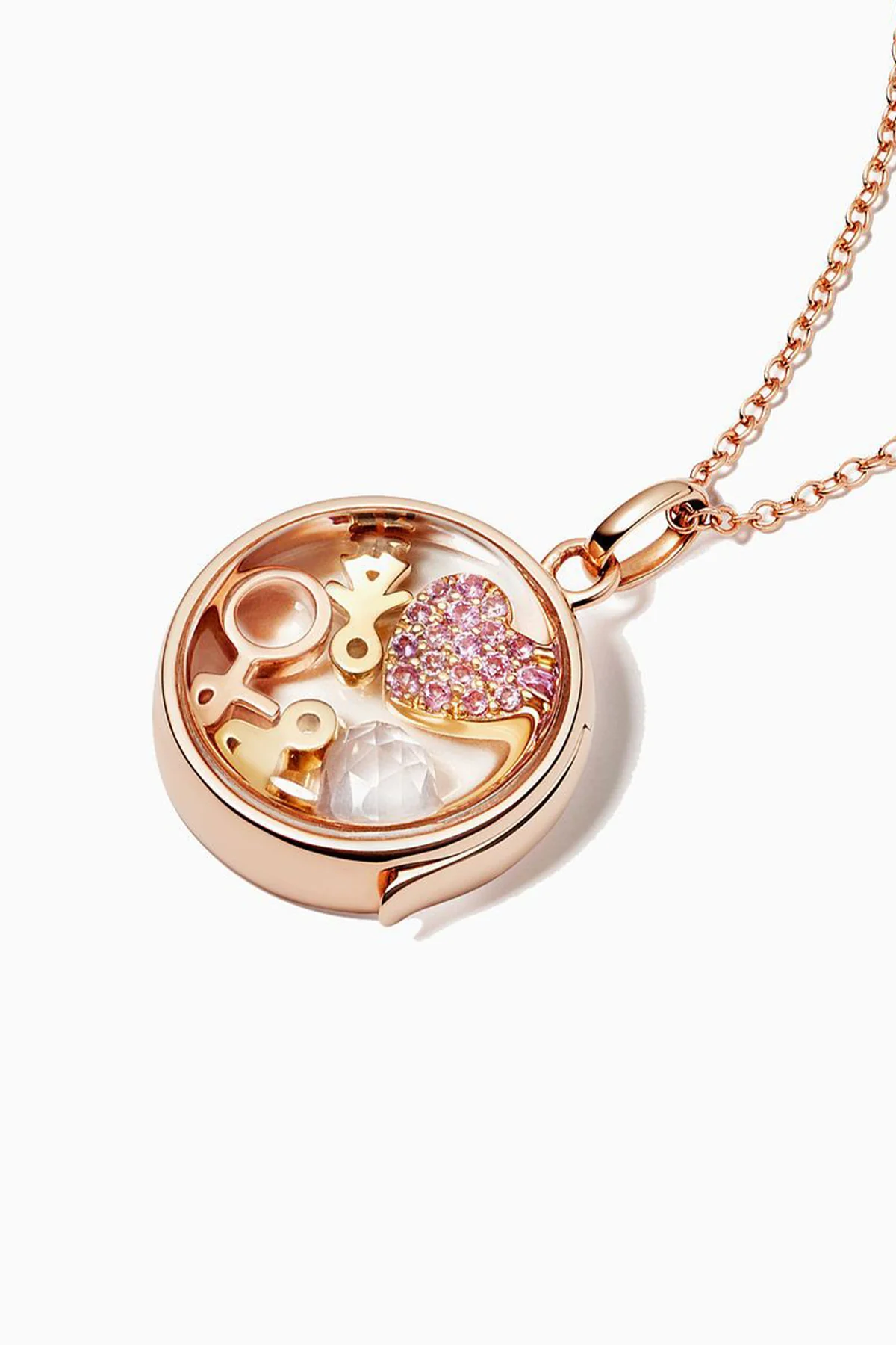 LOQUET LONDON | ROSE QUARTZ CHARM - Image 2