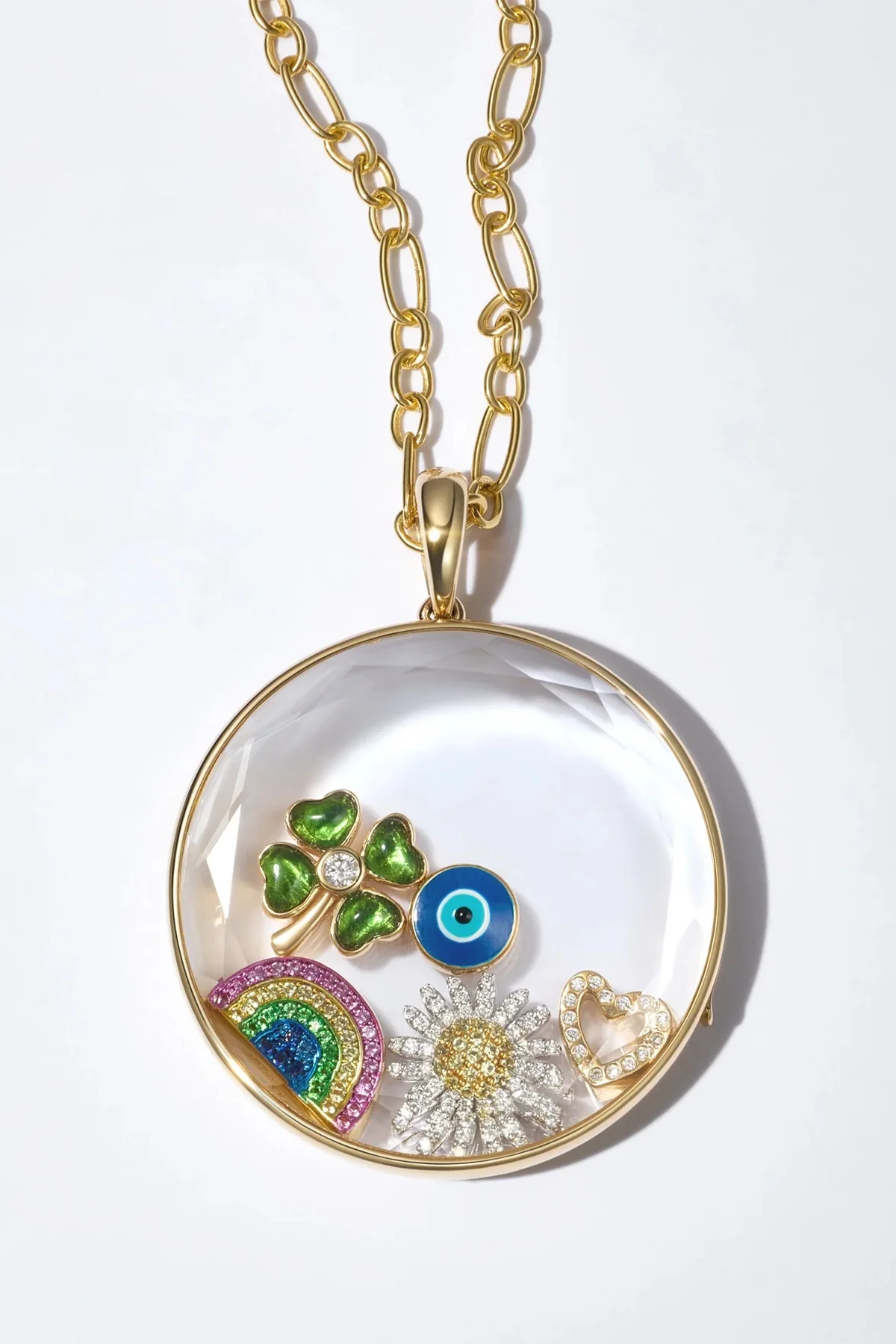 LOQUET LONDON | SAPPHIRE RAINBOW CHARM - Image 3