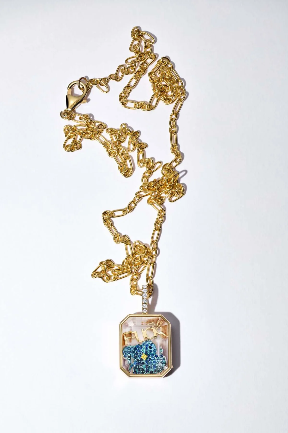 LOQUET LONDON | YELLOW GOLD FIGARO CHAIN - Image 3