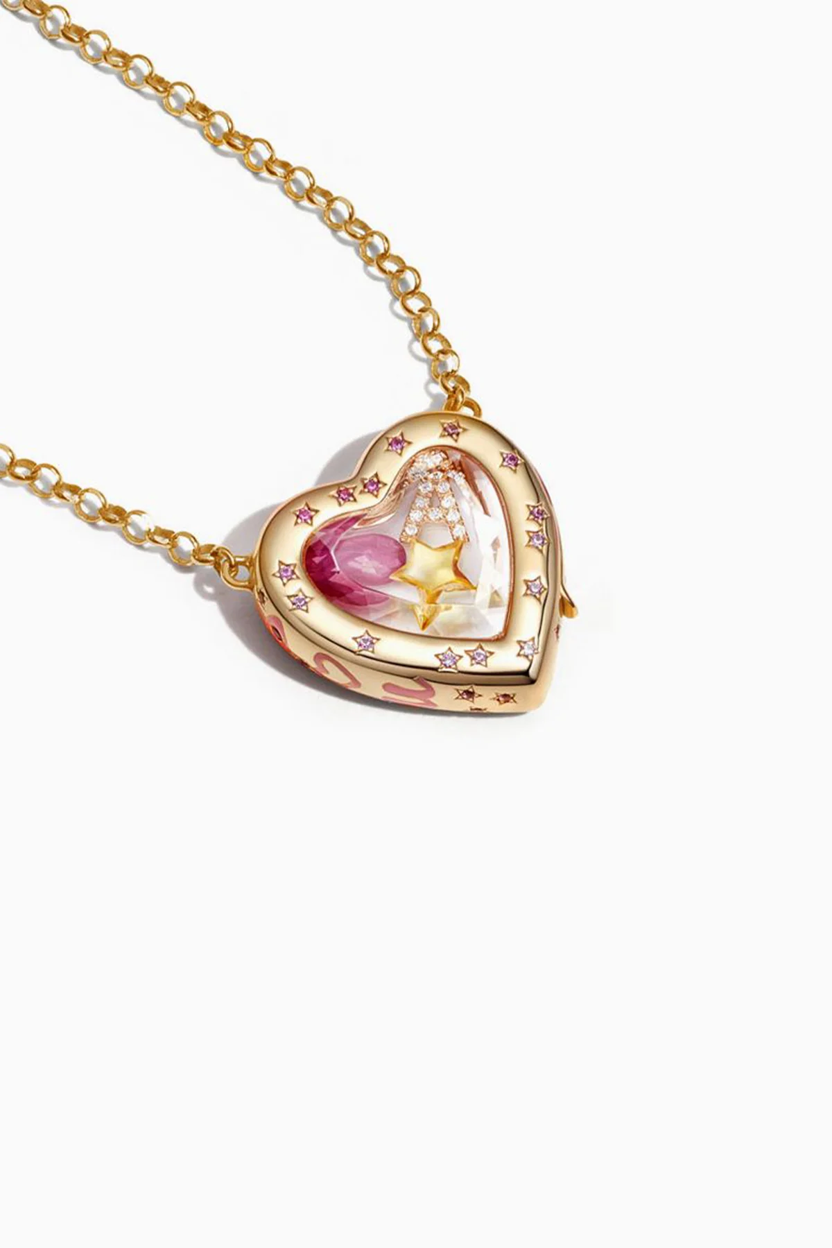 LOQUET LONDON | YELLOW SAPPHIRE STAR CHARM - Image 2