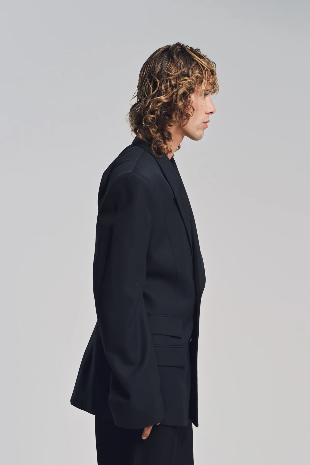 LOUIS GABRIEL NOUCHI | 4-BUTTON DOUBLE BREASTED BLAZER - Image 5