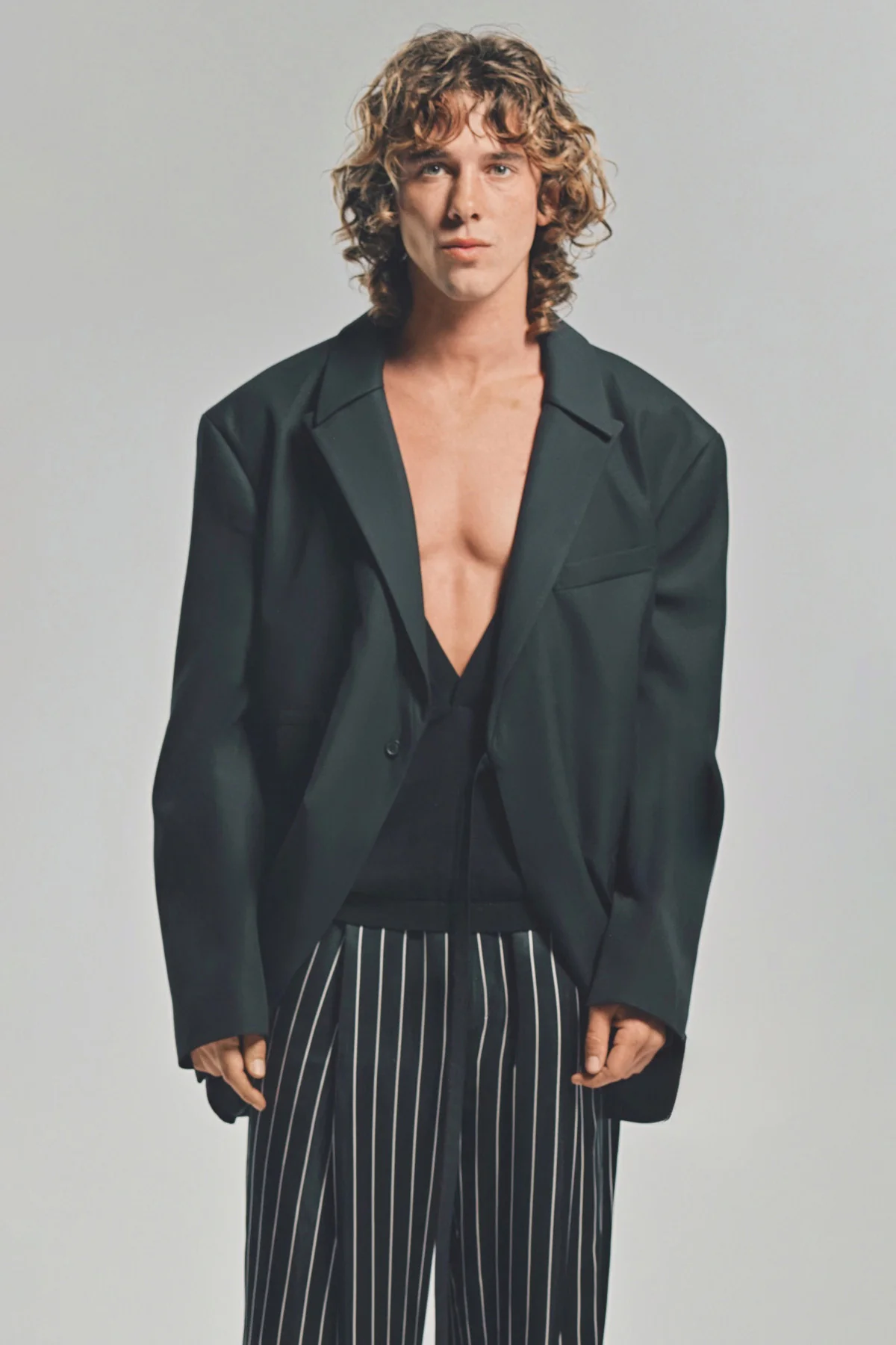 LOUIS GABRIEL NOUCHI | DOUBLE BREASTED JACKET - Image 2