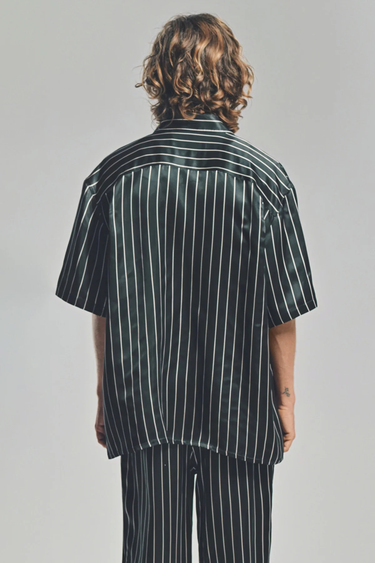 LOUIS GABRIEL NOUCHI | STRIPED SHORT SLEEVE SHIRT - Image 4
