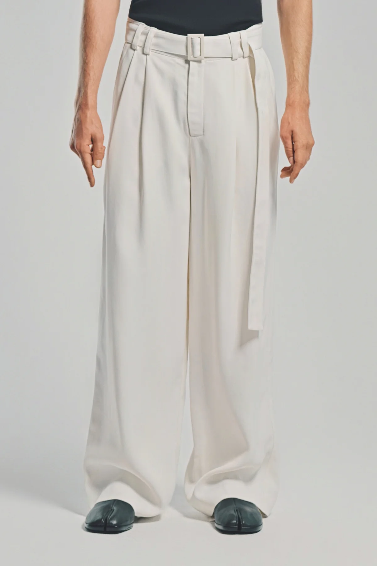 LOUIS GABRIEL NOUCHI | WIDE-LEG PLEATED PANTS - Image 2