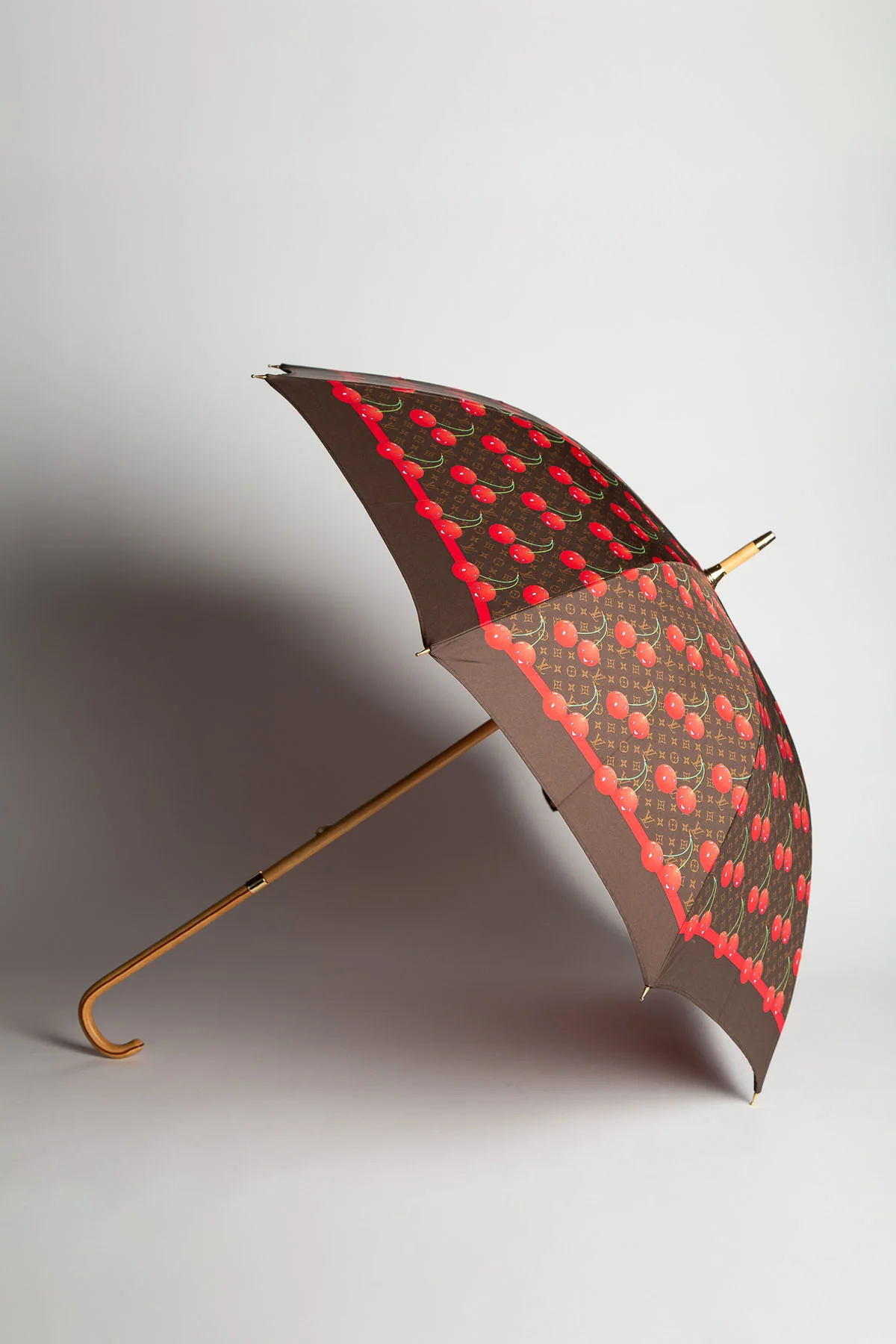 LOUIS VUITTON x MURAKAMI | 2005 CHERRY PRINT MONOGRAM UMBRELLA - Image 3
